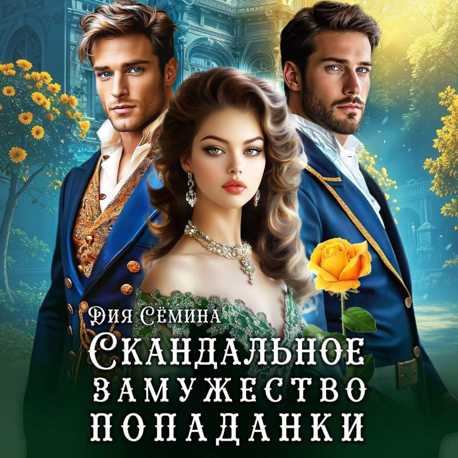 Обложка книги «Скандальное замужество попаданки»