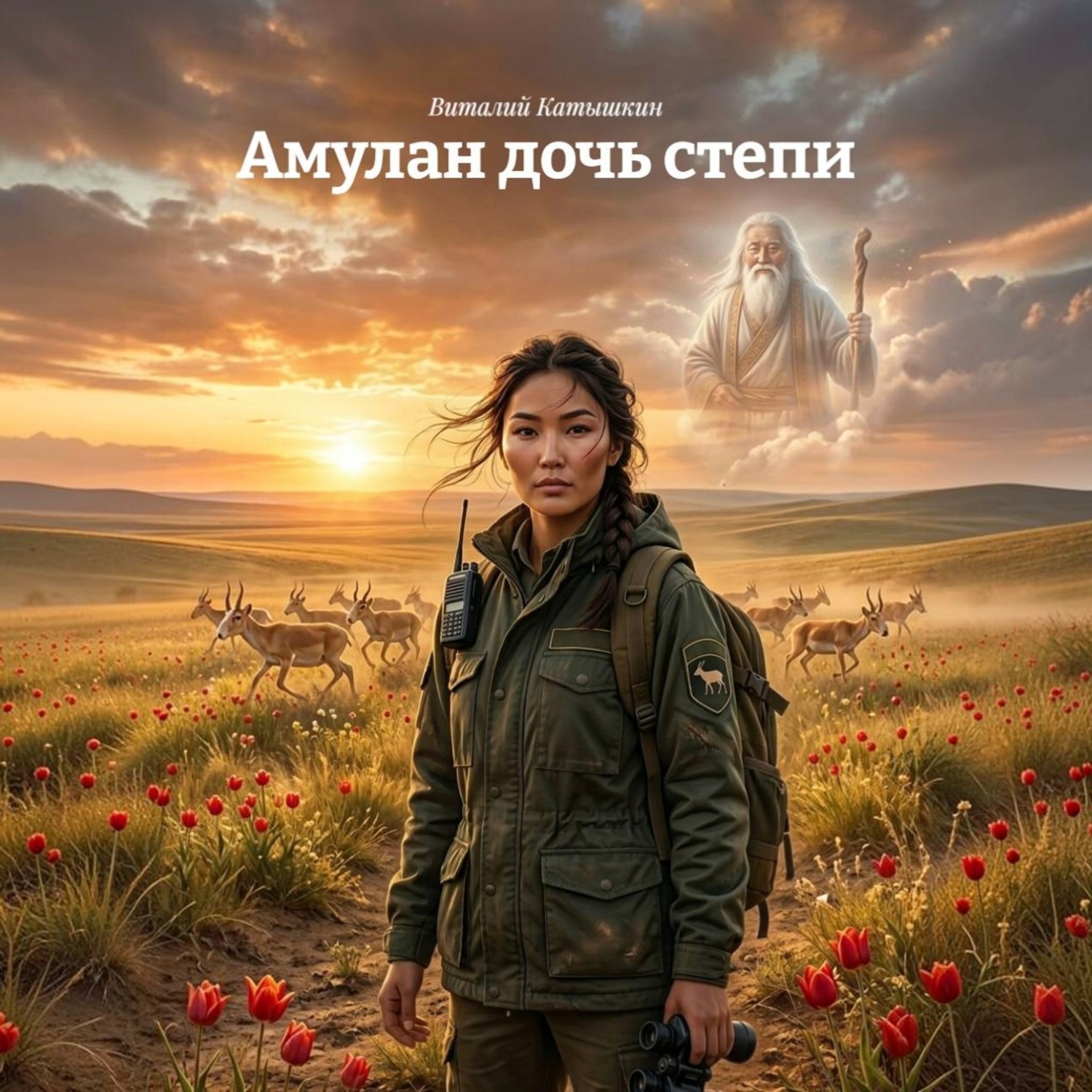 Обложка книги «Амулан дочь степи»