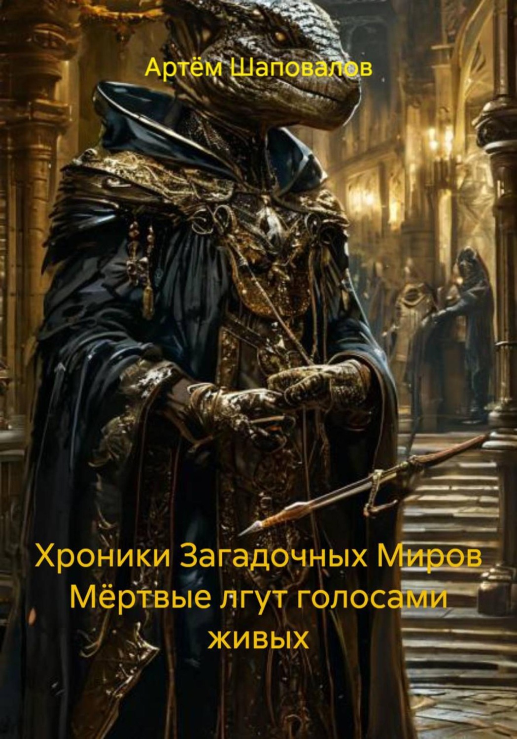 Обложка книги «Хроники Загадочных Миров Мёртвые лгут голосами живых»