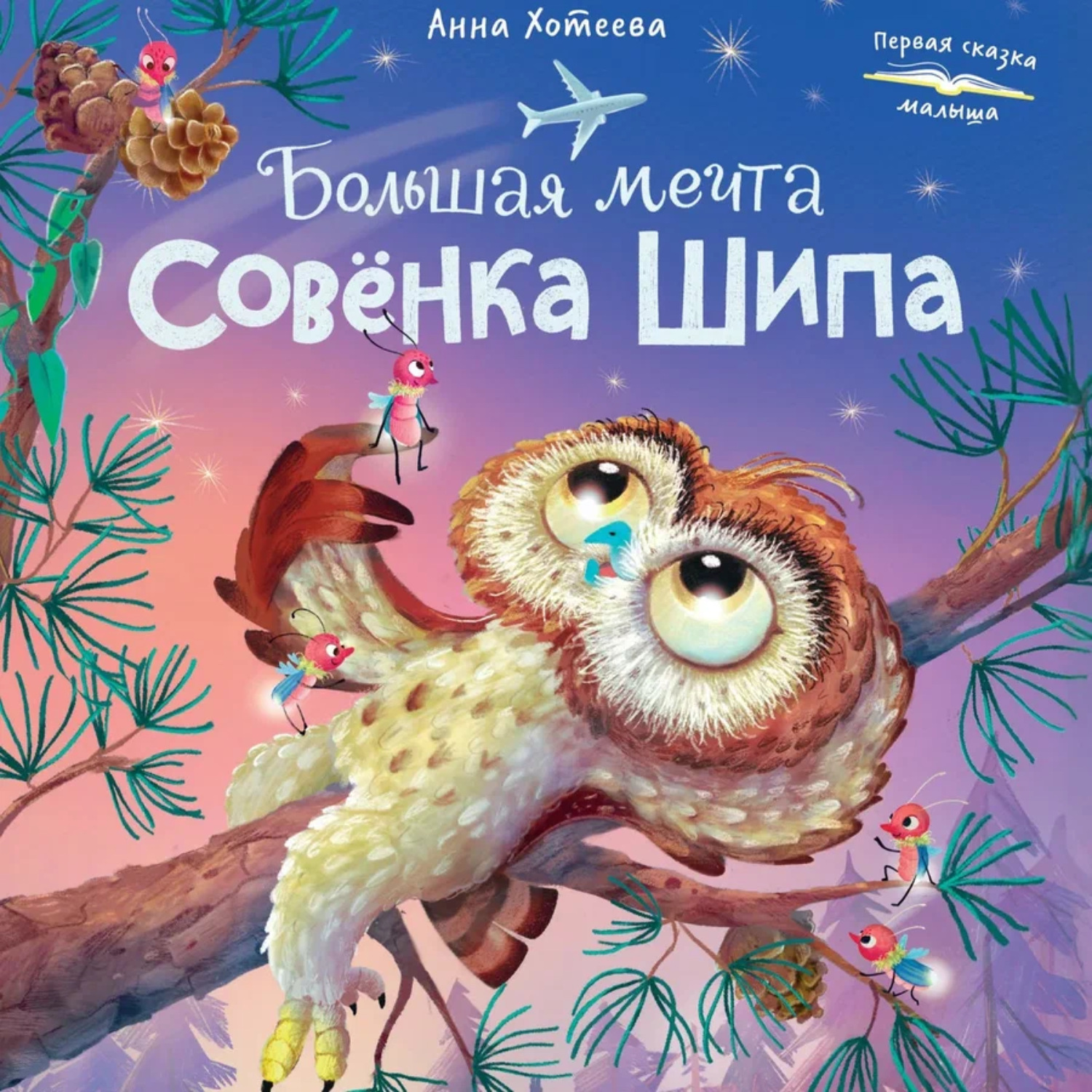 Обложка книги «Большая мечта совенка Шипа»