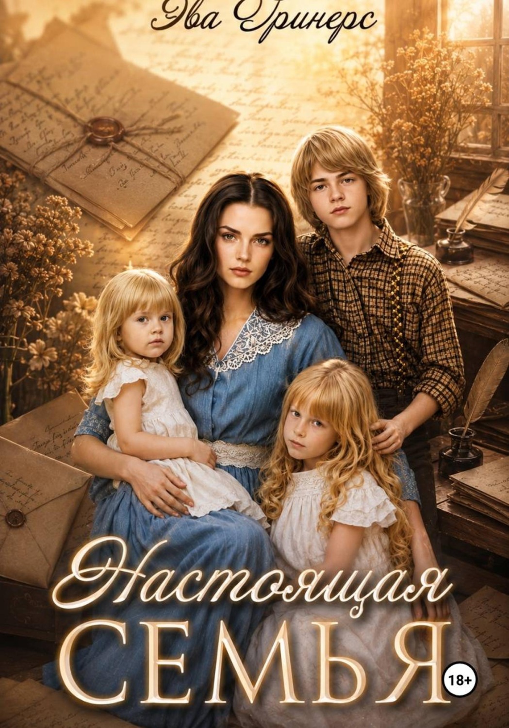 Обложка книги «Настоящая семья»