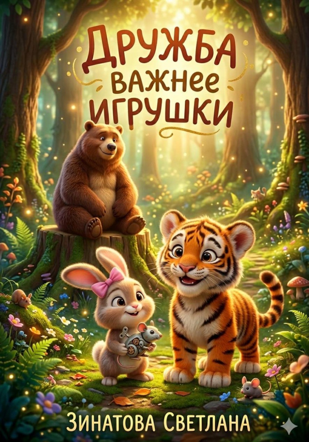 Обложка книги «Дружба важнее игрушки»