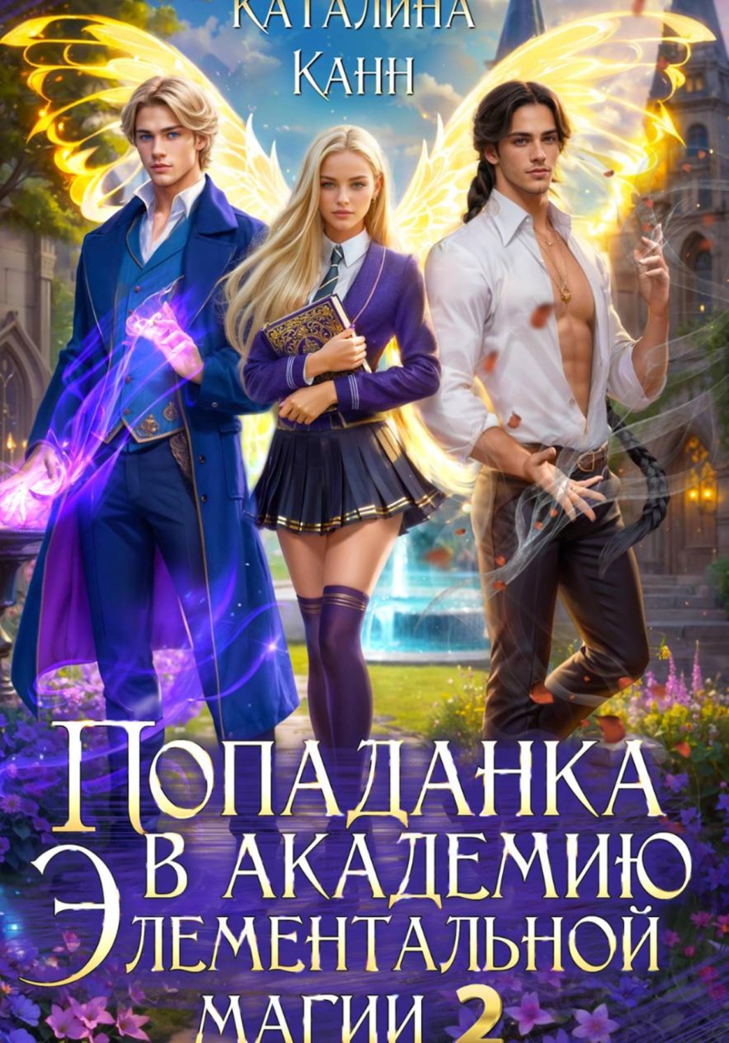 Обложка книги «Попаданка в Академию элементальной магии 2»