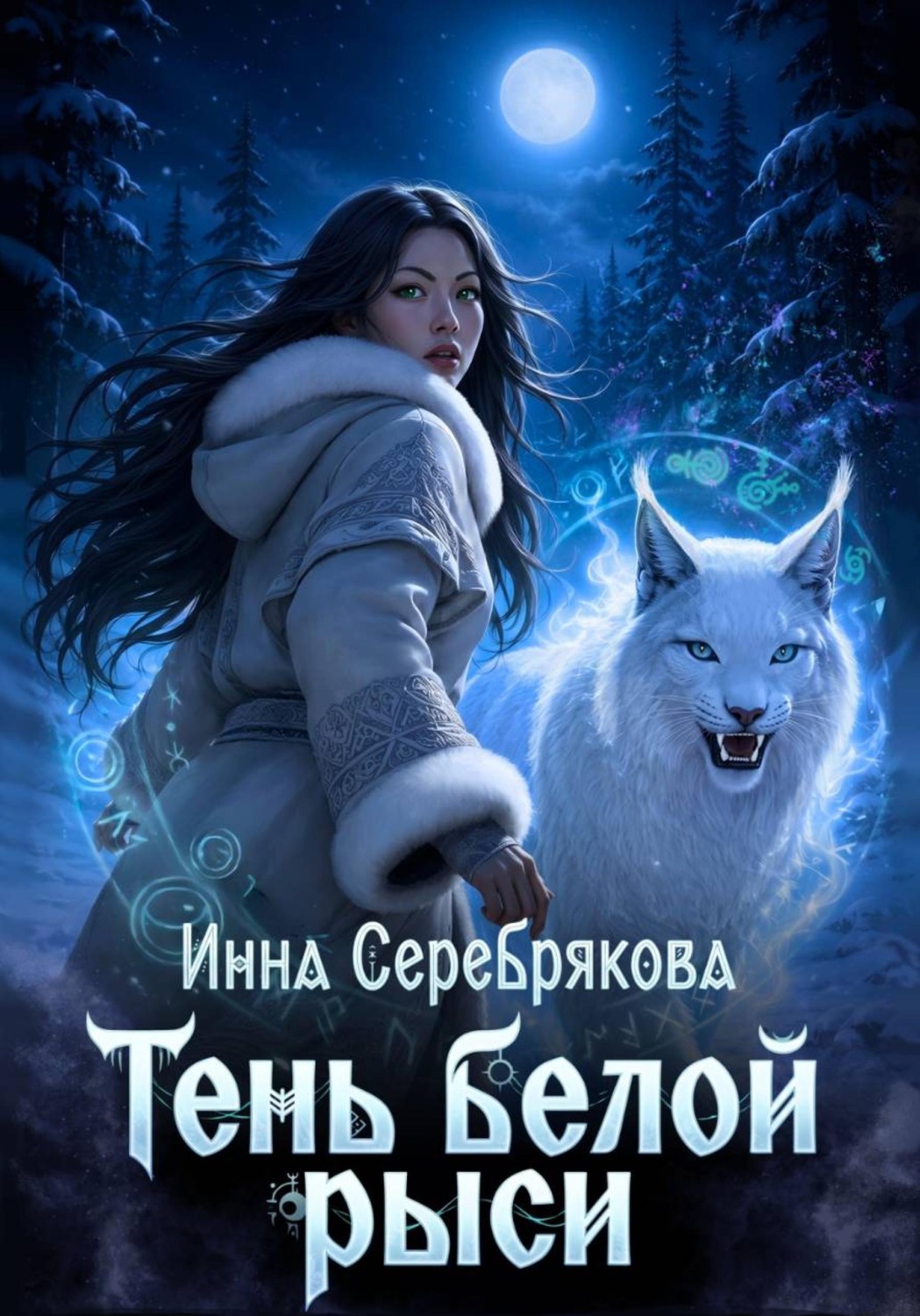 Обложка книги «Тень белой рыси»