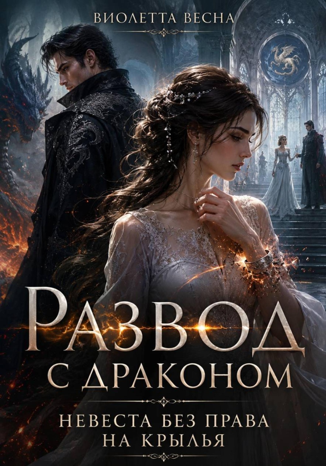 Обложка книги «Развод с драконом. Невеста без права на крылья»