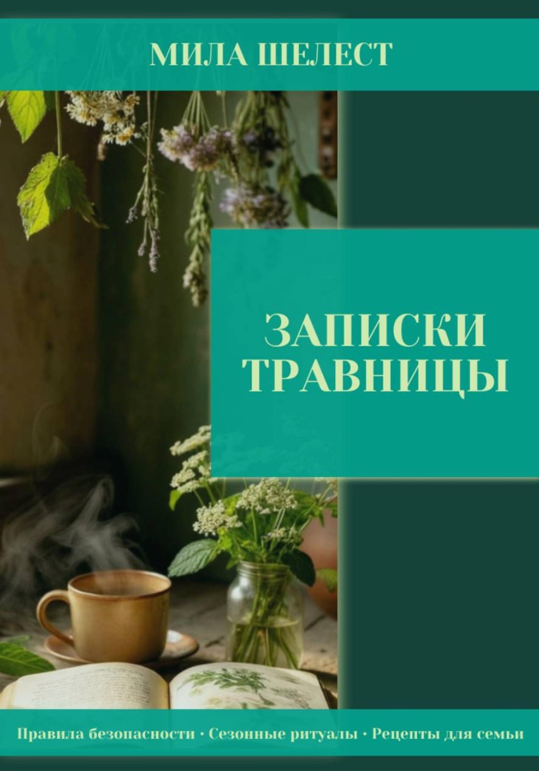 Обложка книги «Записки травницы: здоровье для своих»