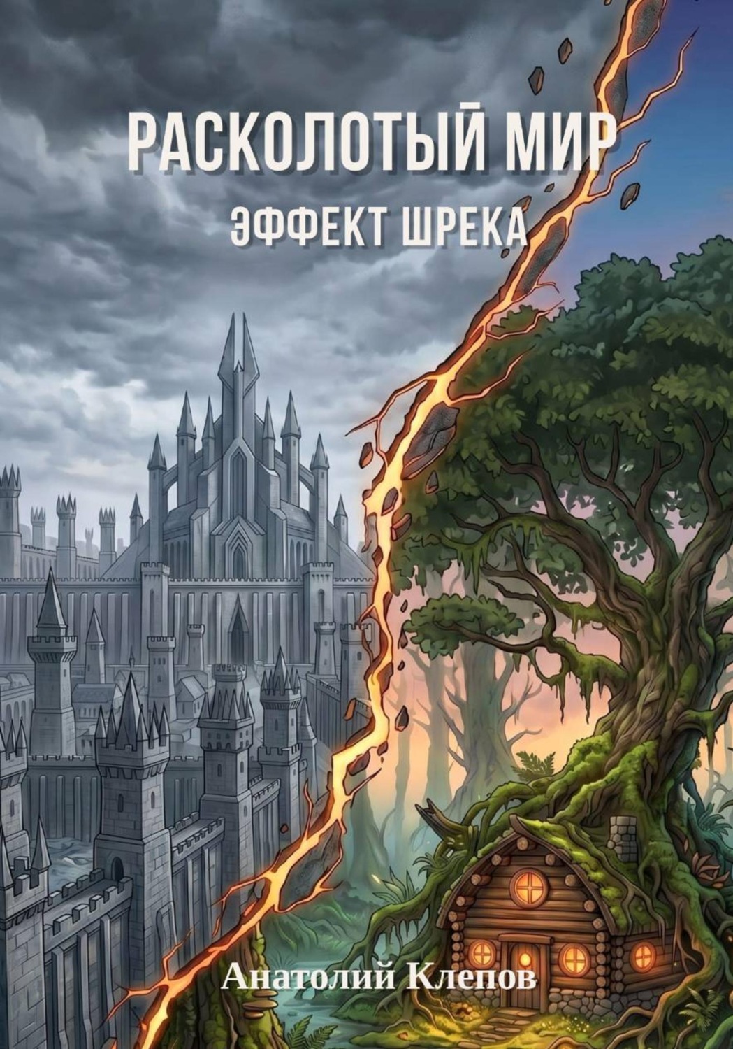 Обложка книги «Расколотый мир. Эффект Шрека»
