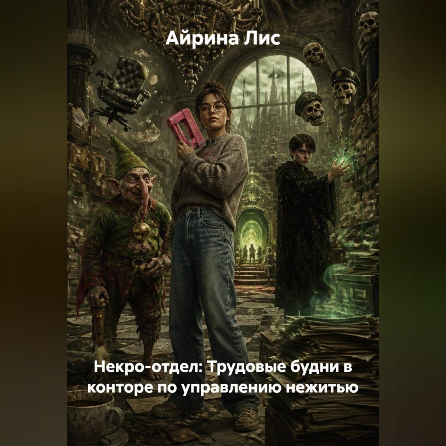 Обложка книги «Некро-отдел: Трудовые будни в конторе по управлению нежитью»