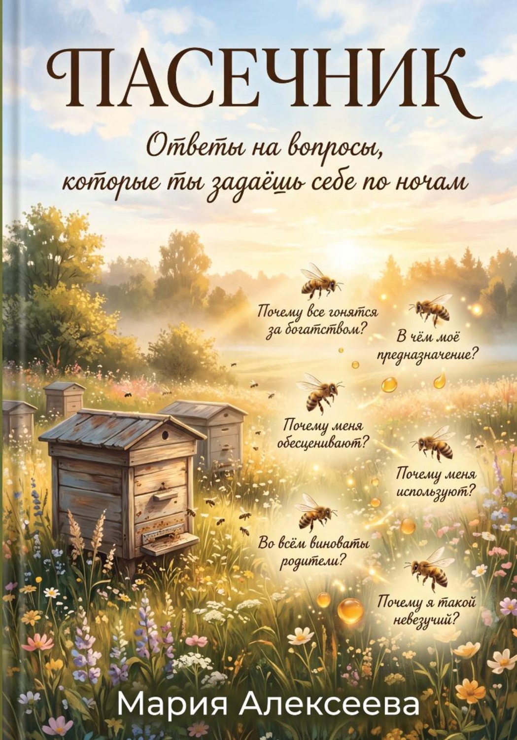 Обложка книги «Пасечник. Ответы на вопросы, которые ты задаёшь себе по ночам»
