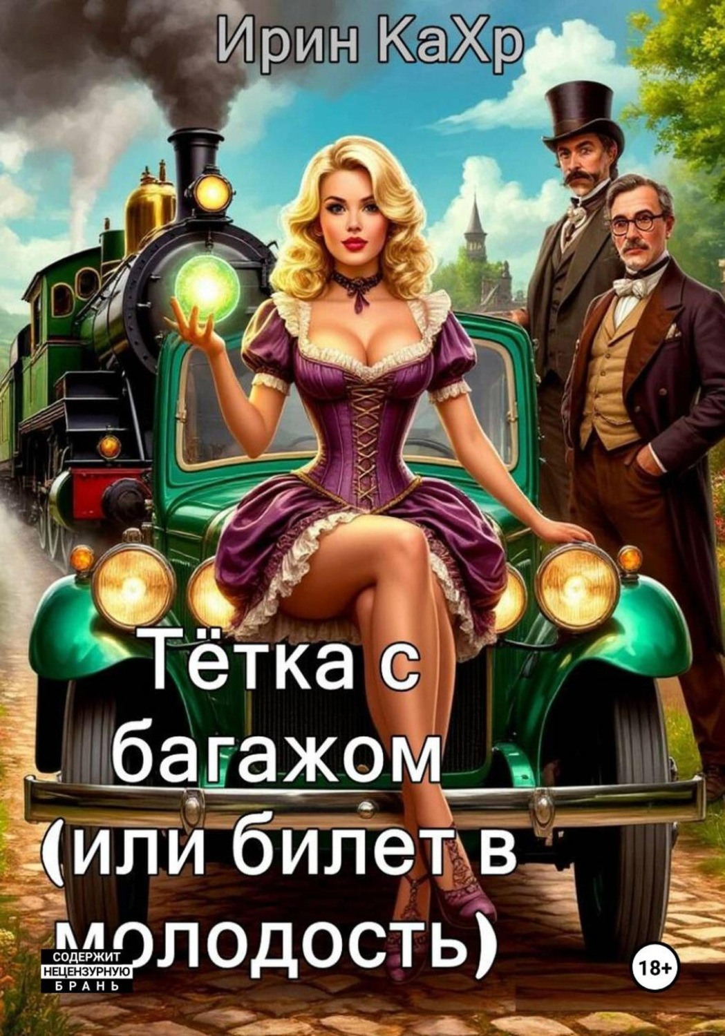 Обложка книги «Тётка с багажом, или билет в молодость!»