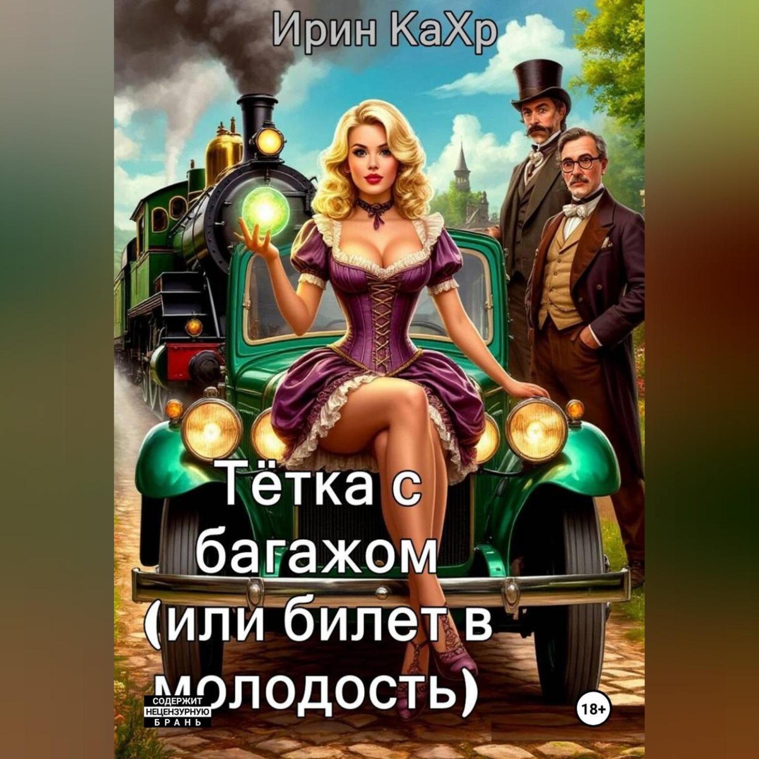 Обложка книги «Тётка с багажом, или билет в молодость!»