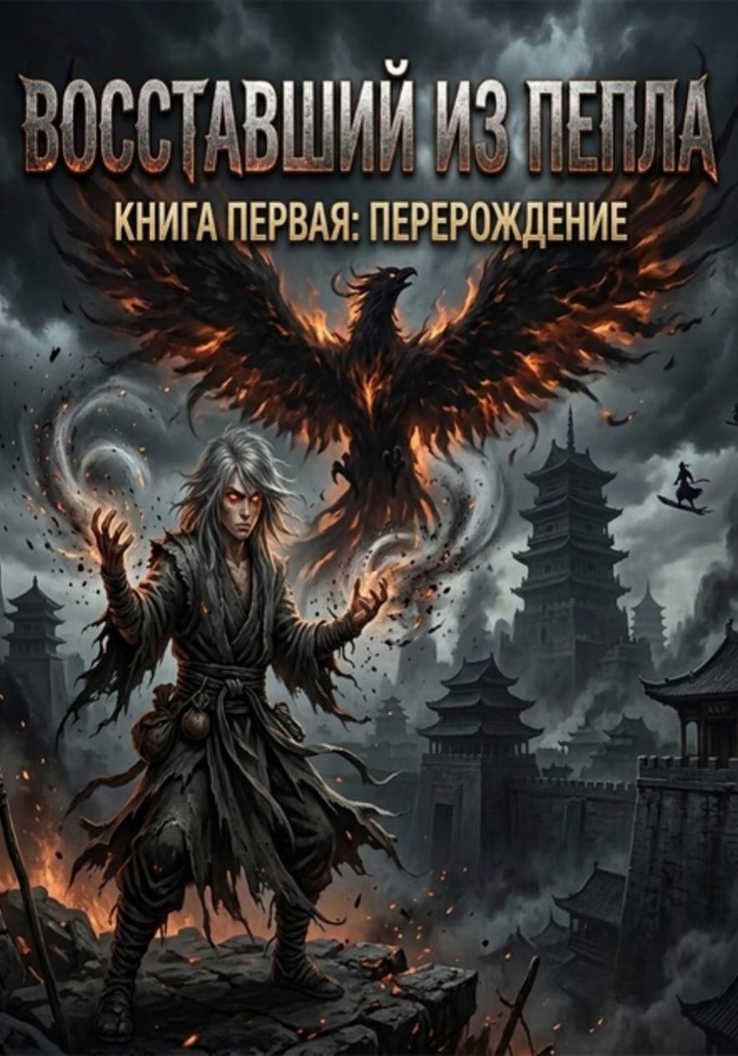 Обложка книги «Восставший из пепла.. Книга первая: Перерождение»