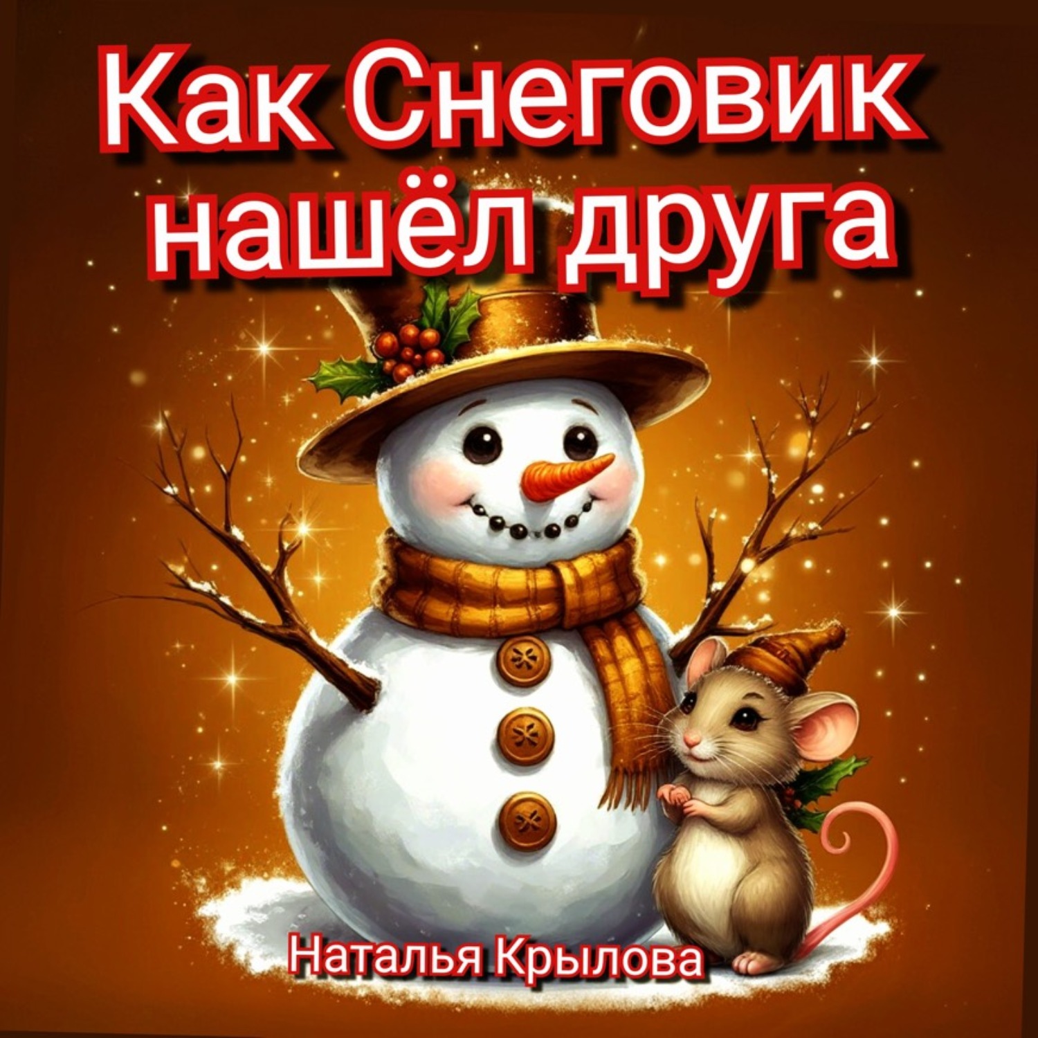 Обложка книги «Как Снеговик нашел друга»