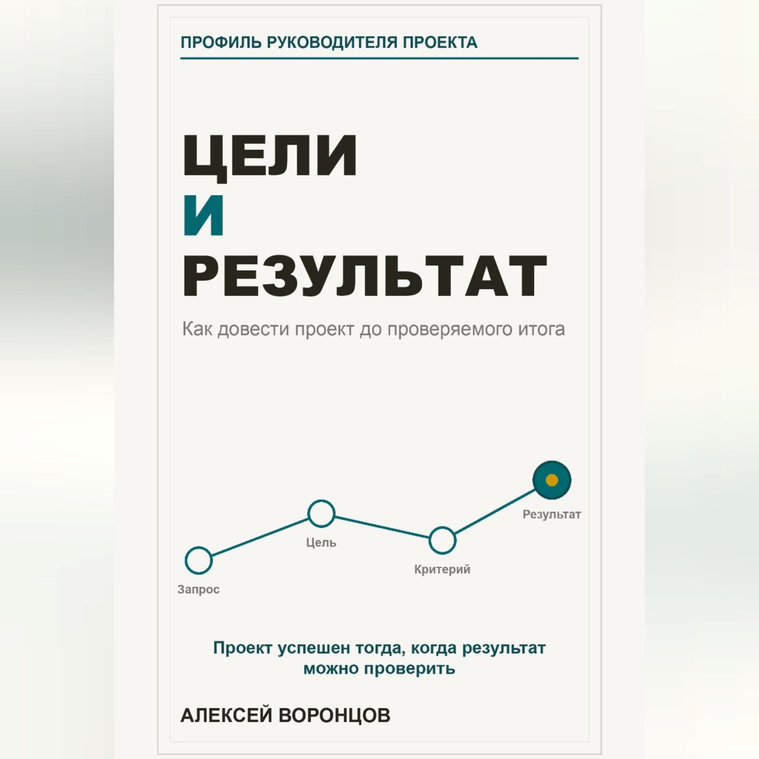 Обложка книги «Цели и результат. Как довести проект до проверяемого итога»