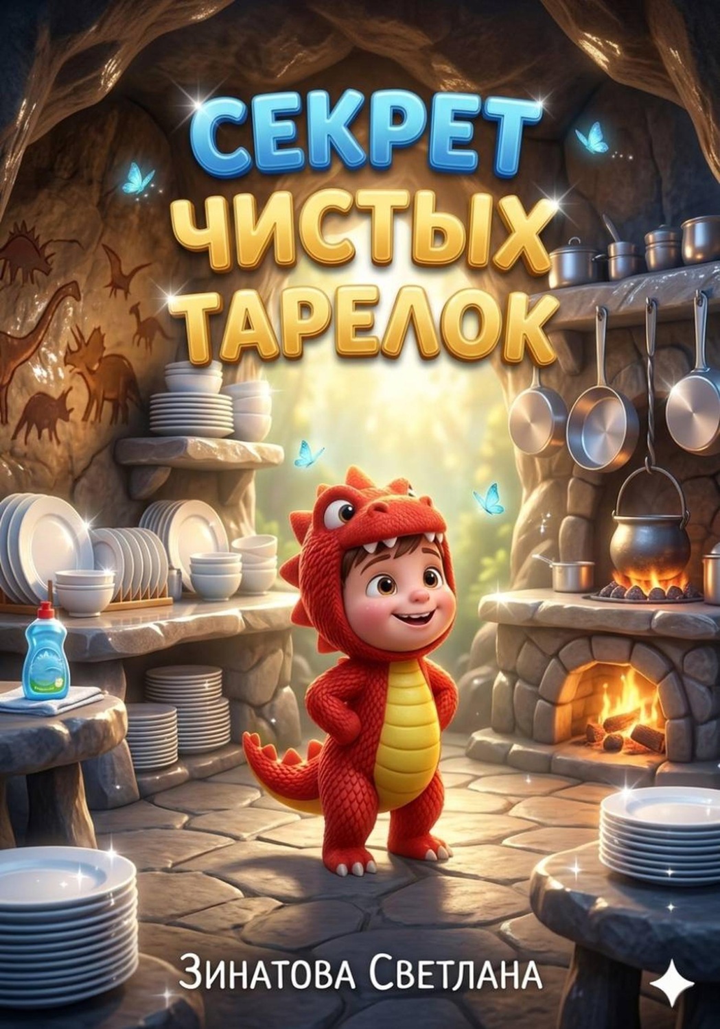 Обложка книги «Секрет чистых тарелок»