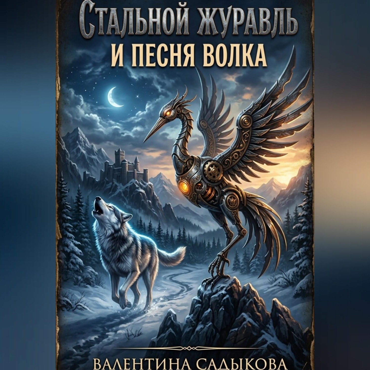 Обложка книги «СТАЛЬНОЙ ЖУРАВЛЬ И ПЕСНЯ ВОЛКА»