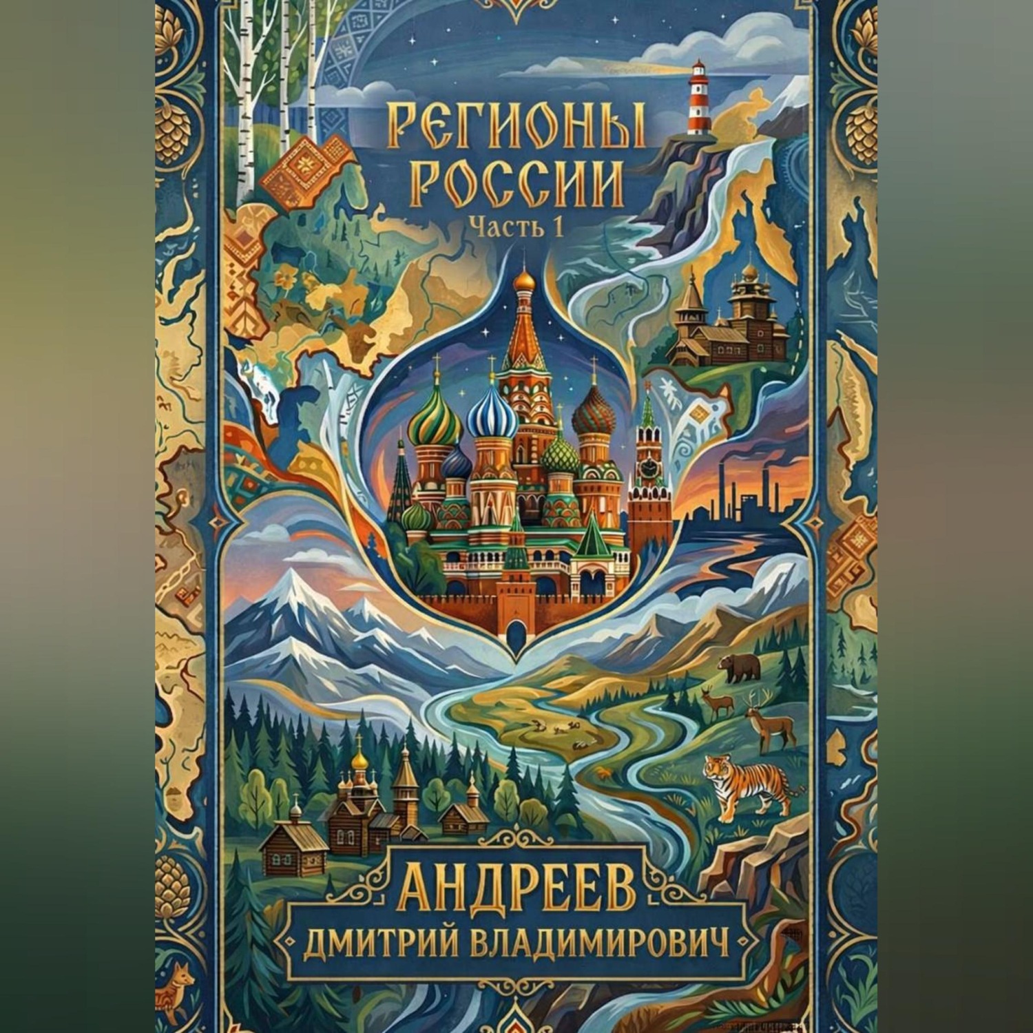 Обложка книги «Регионы России. Часть 1»