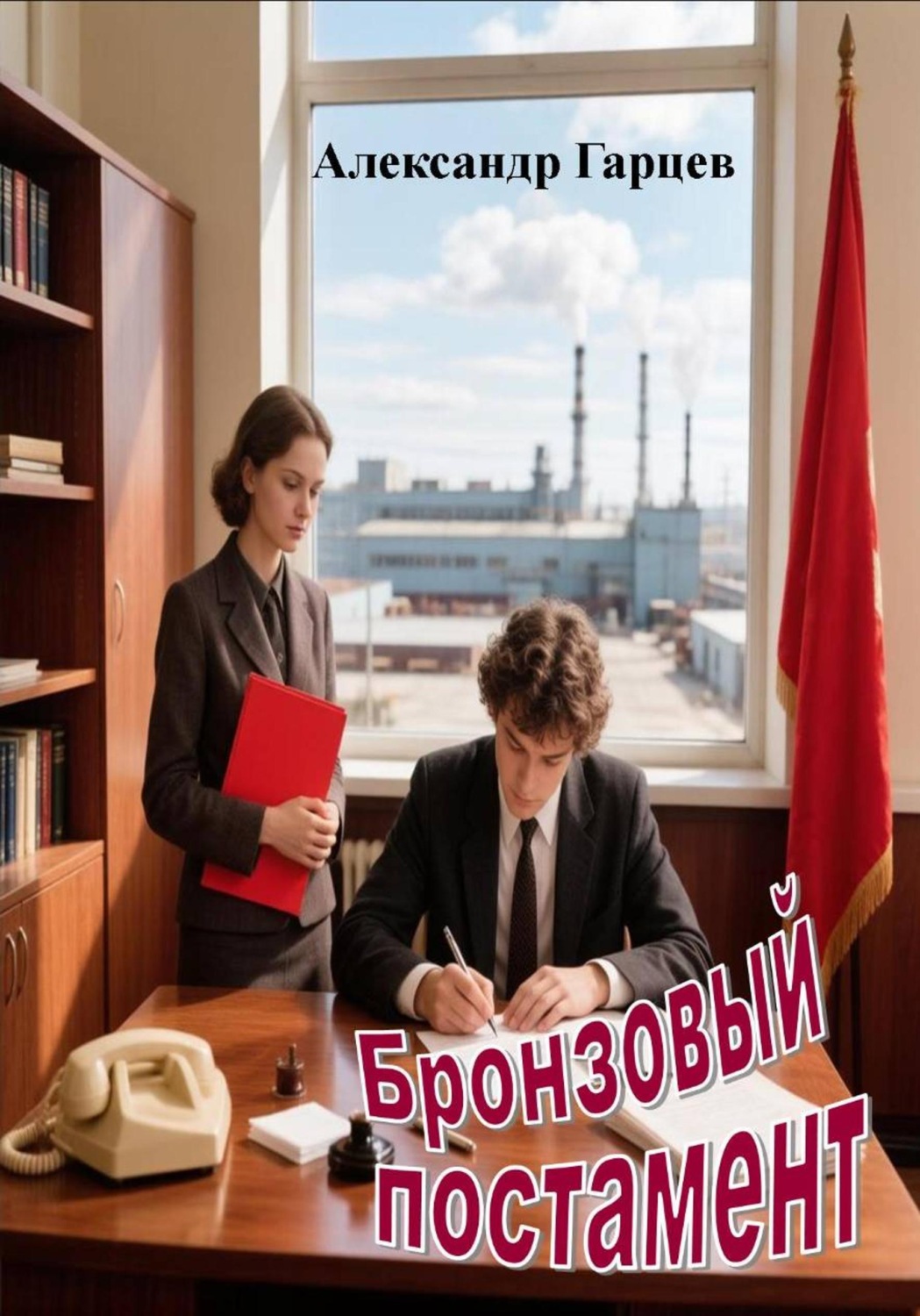 Обложка книги «Бронзовый постамент»