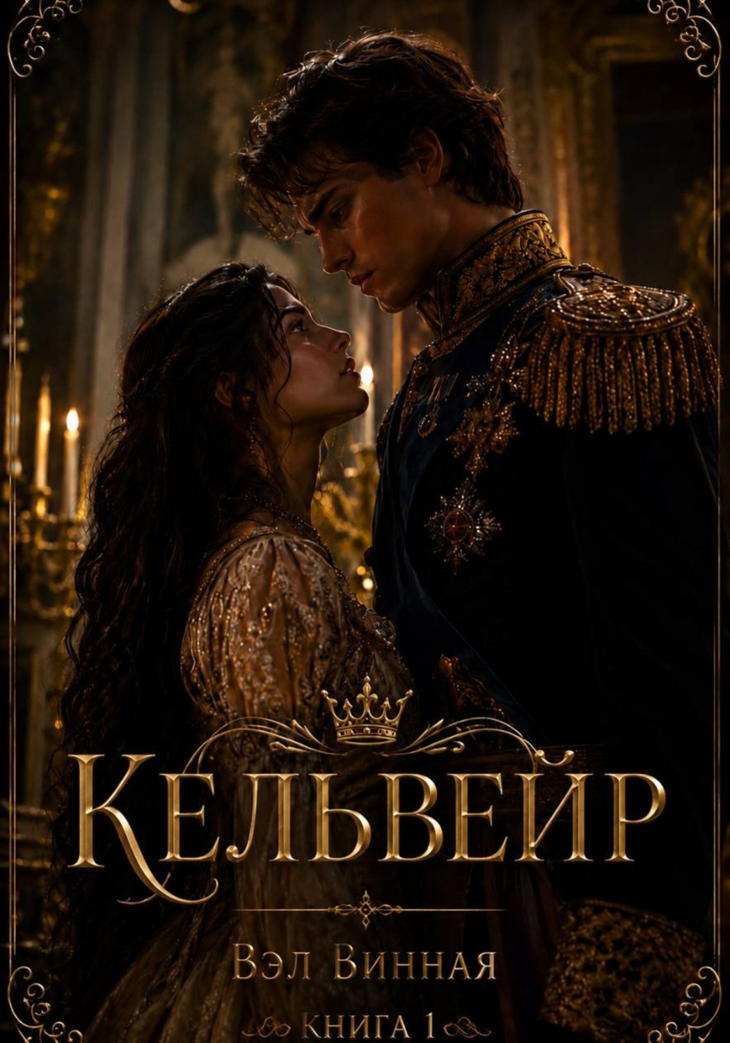 Обложка книги «Кельвейр. Книга 1- Та, что отдана короне»
