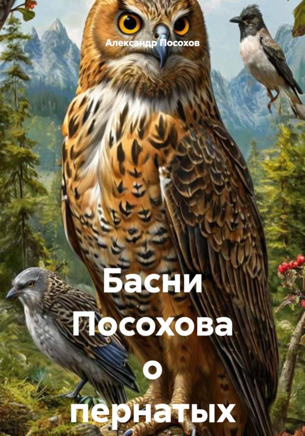 Обложка книги «Басни Посохова о пернатых»