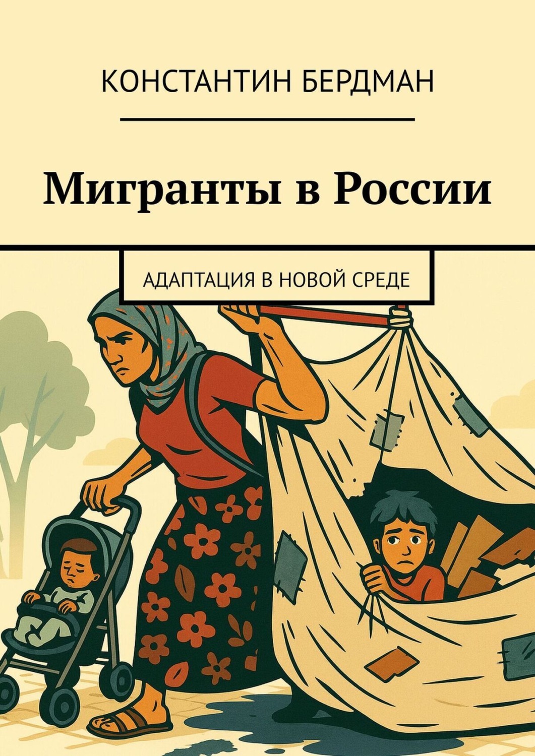 Обложка книги «Мигранты в России. Адаптация в новой среде»