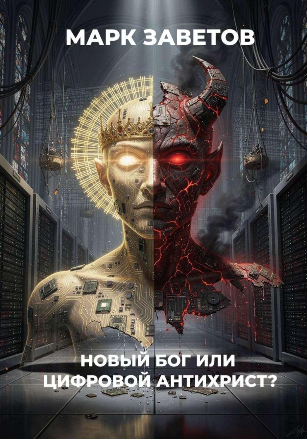Обложка книги «Новый бог, или Цифровой антихрист»