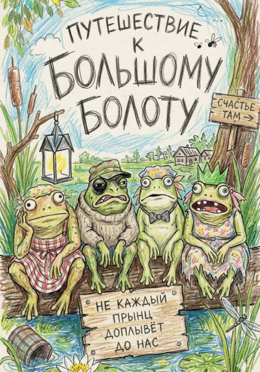 Обложка книги «Путешествие к Большому болоту»