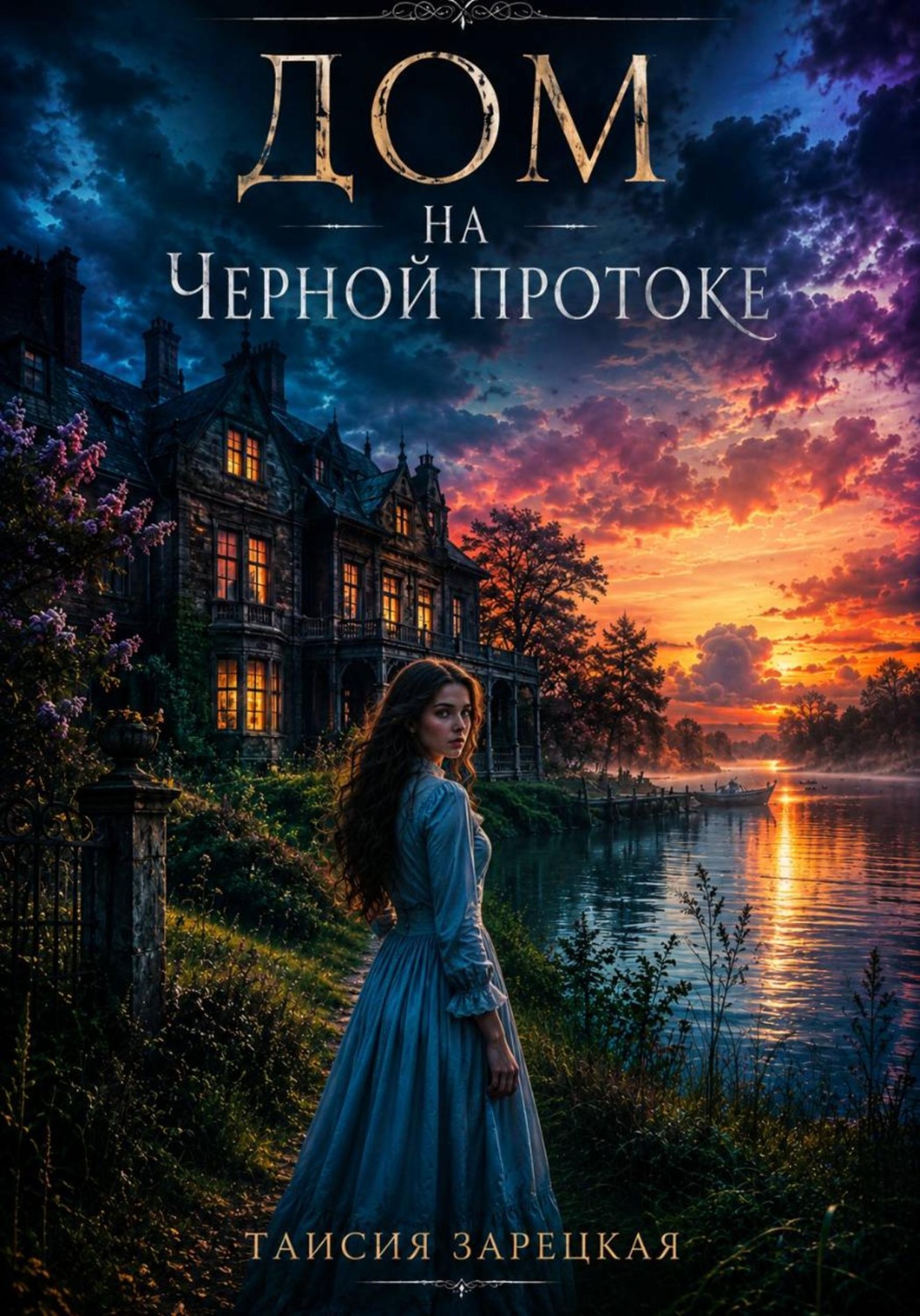 Обложка книги «Дом на Черной протоке»