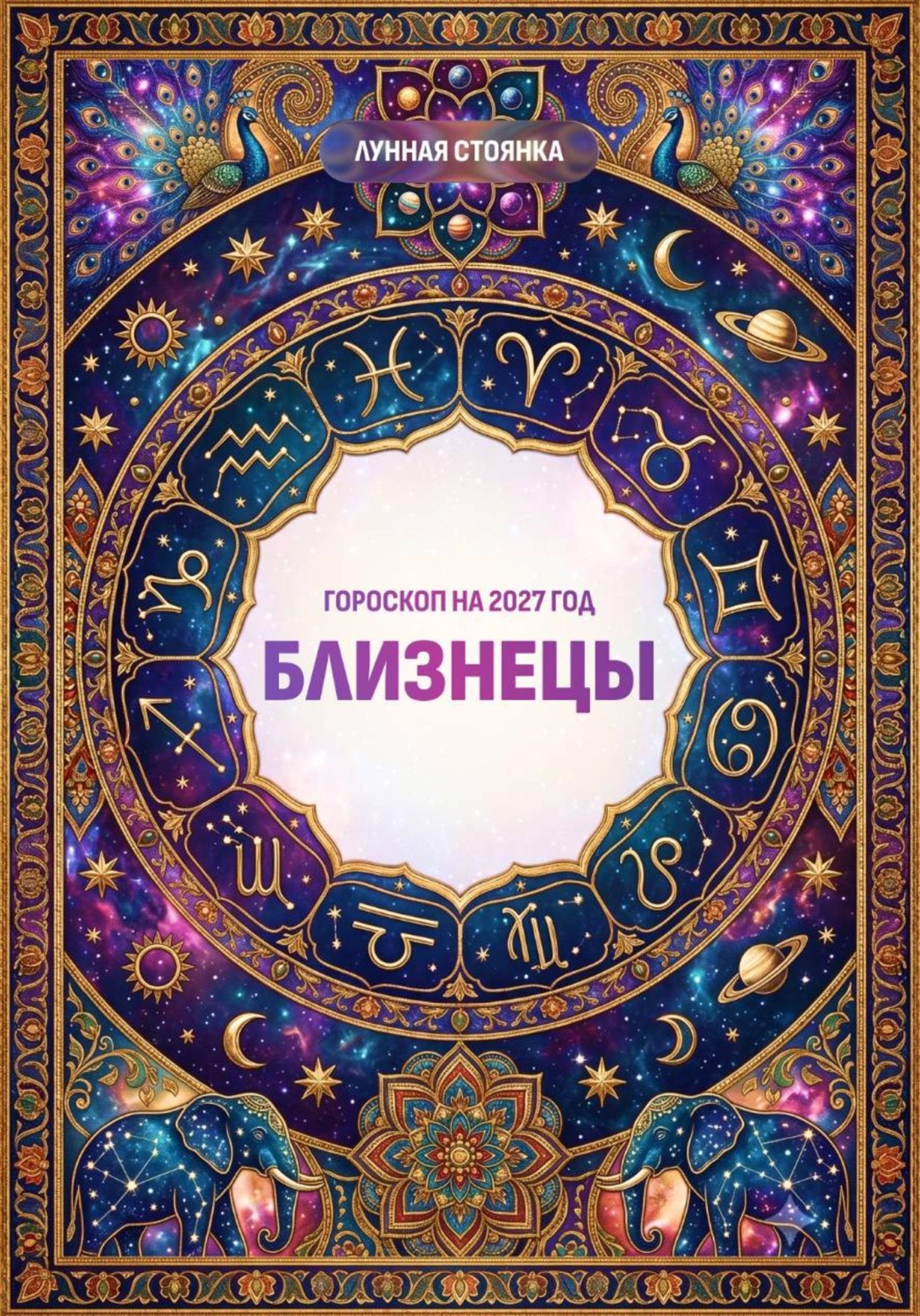 Обложка книги «Гороскоп на 2027 год: Близнецы»
