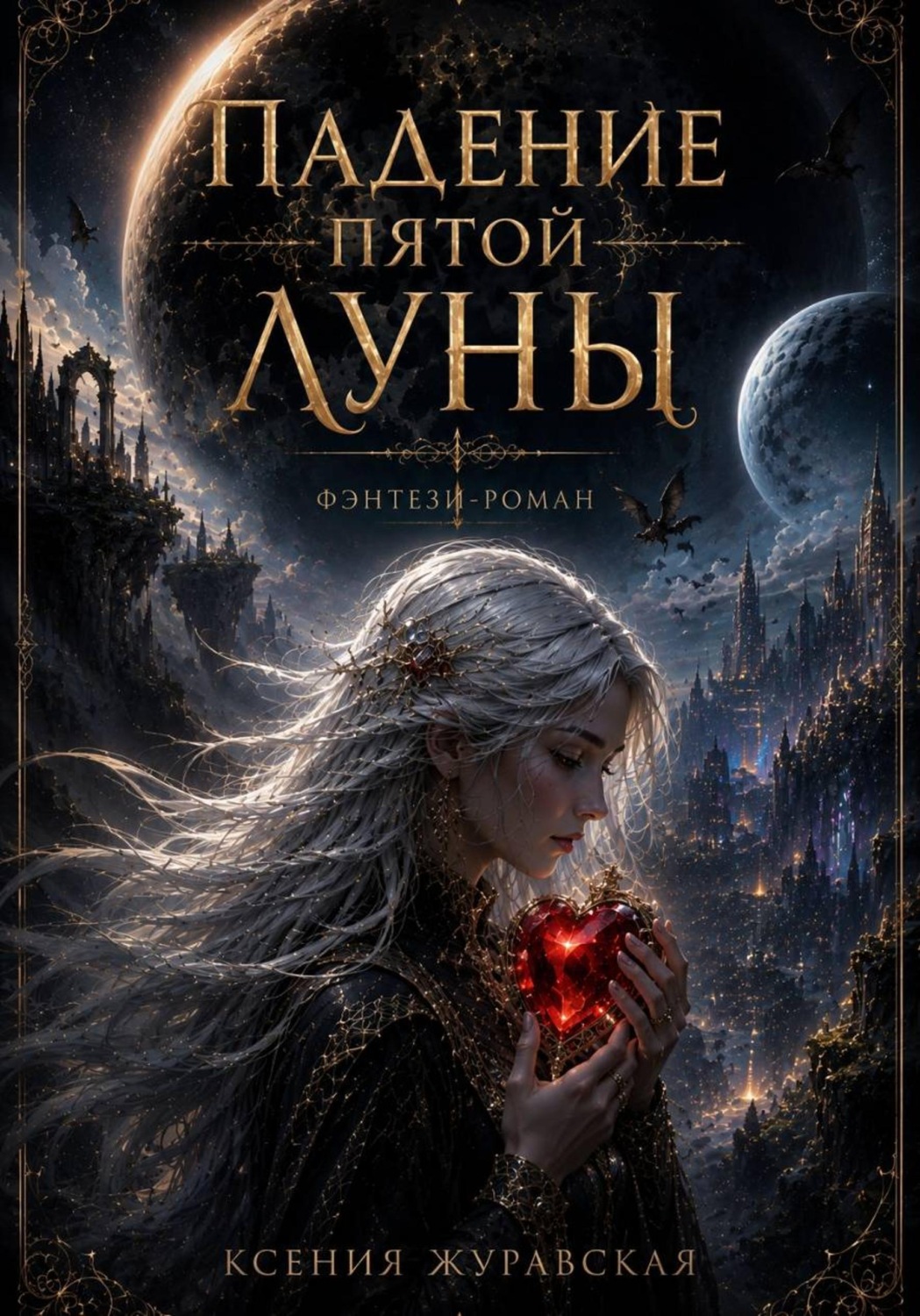 Обложка книги «Падение пятой Луны»