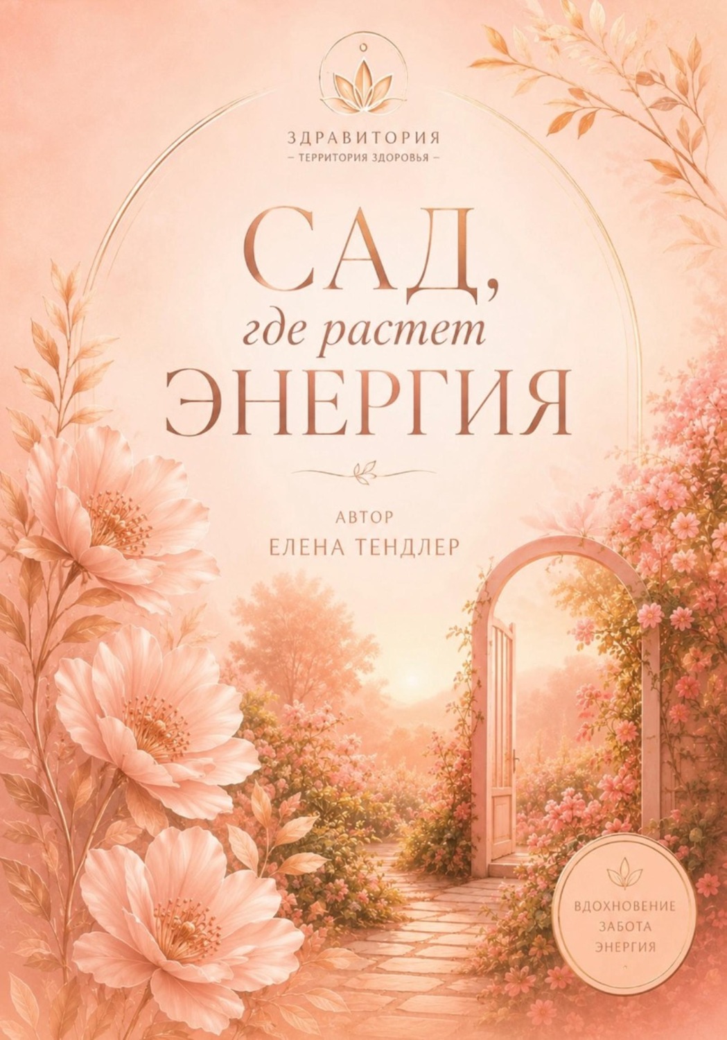 Обложка книги «Здравитория-территория Здоровья «Сад, где растет энергия»»