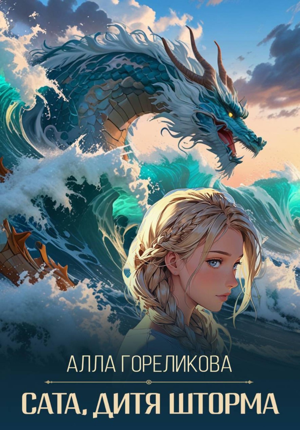 Обложка книги «Сата, дитя шторма»