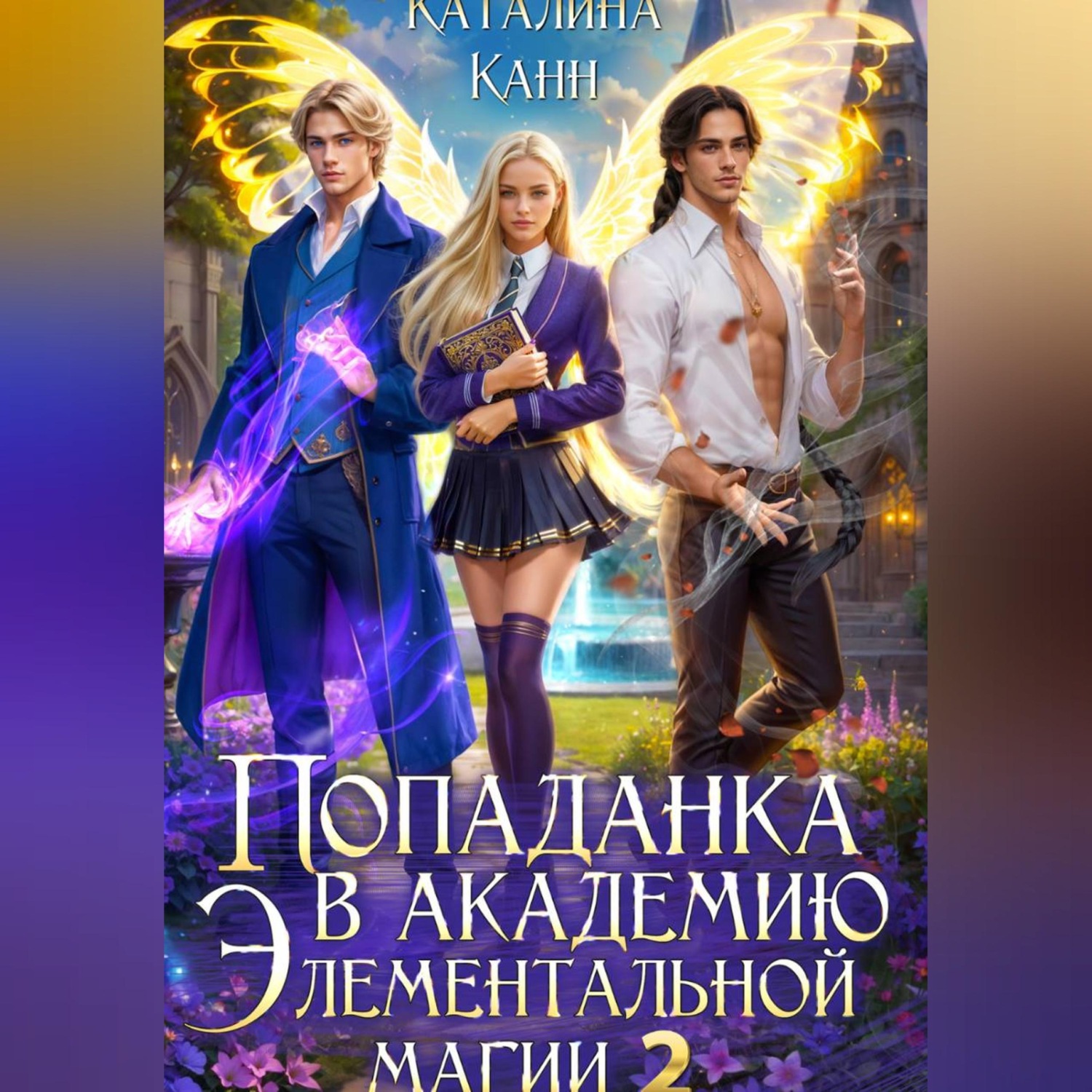 Обложка книги «Попаданка в Академию элементальной магии 2»