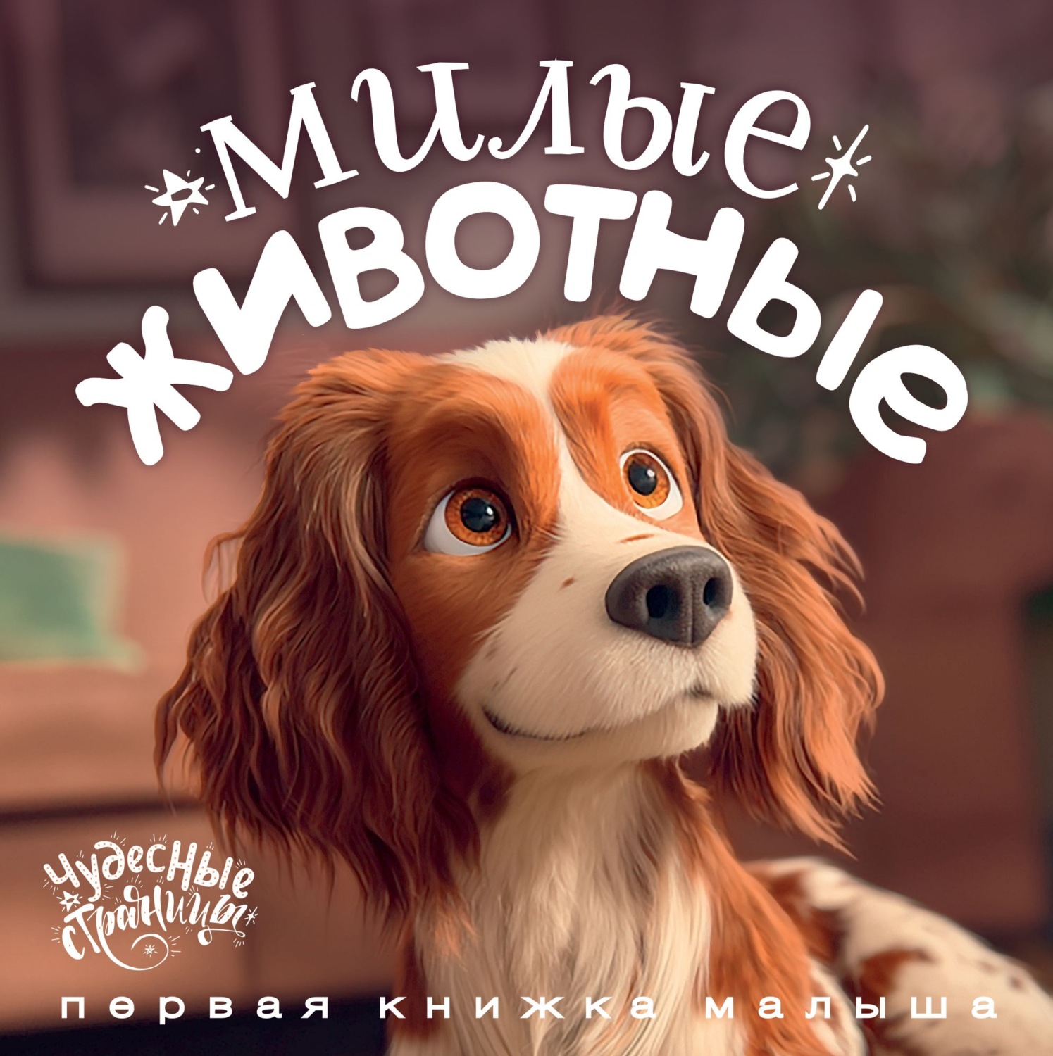 Обложка книги «Милые животные. Первая книжка малыша»