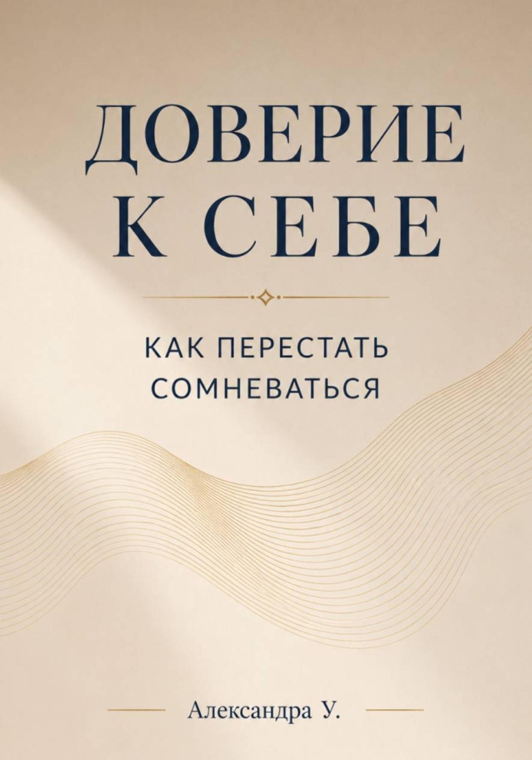 Обложка книги «Доверие к себе: Как перестать сомневаться»