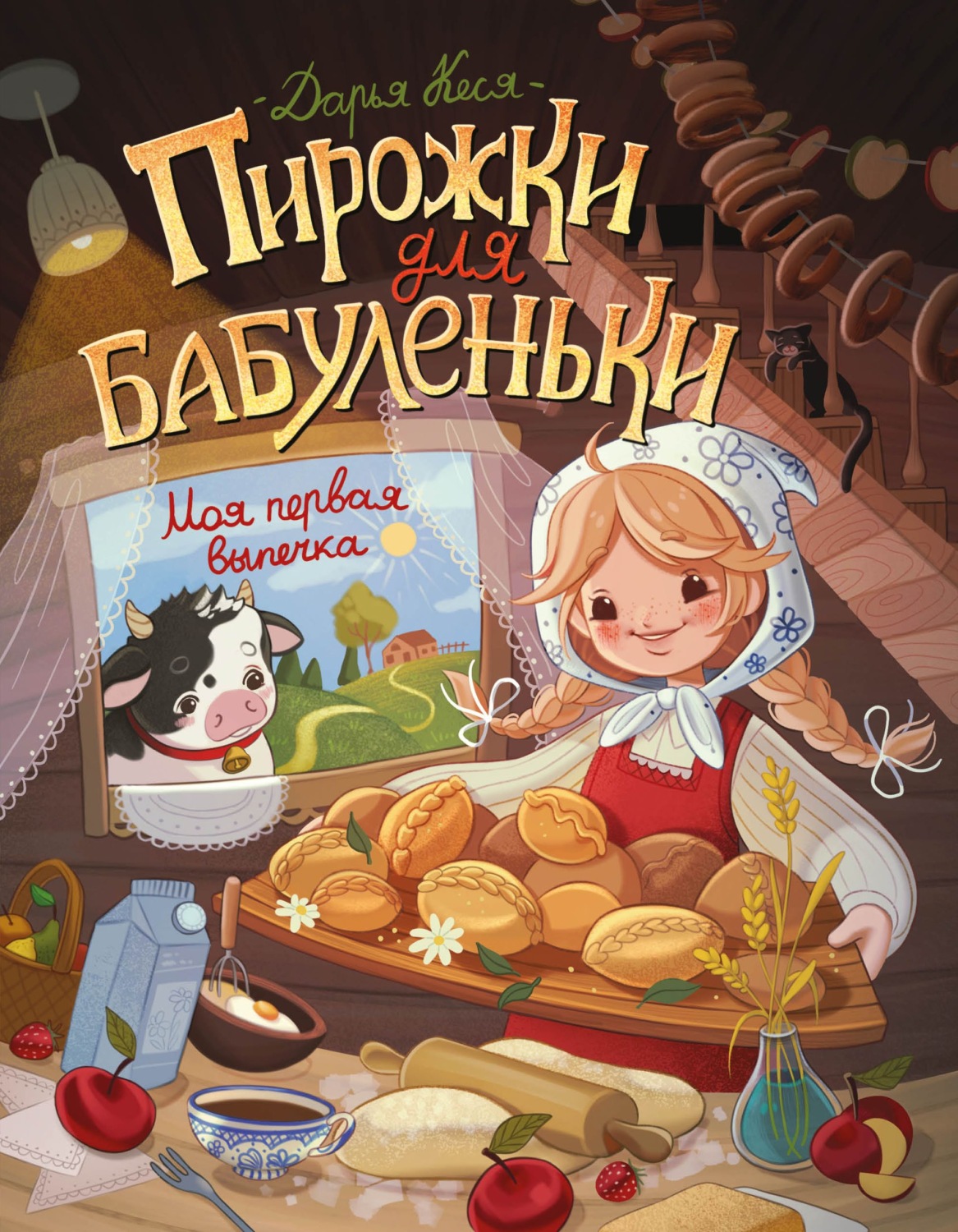 Обложка книги «Пирожки для бабуленьки. Моя первая выпечка»