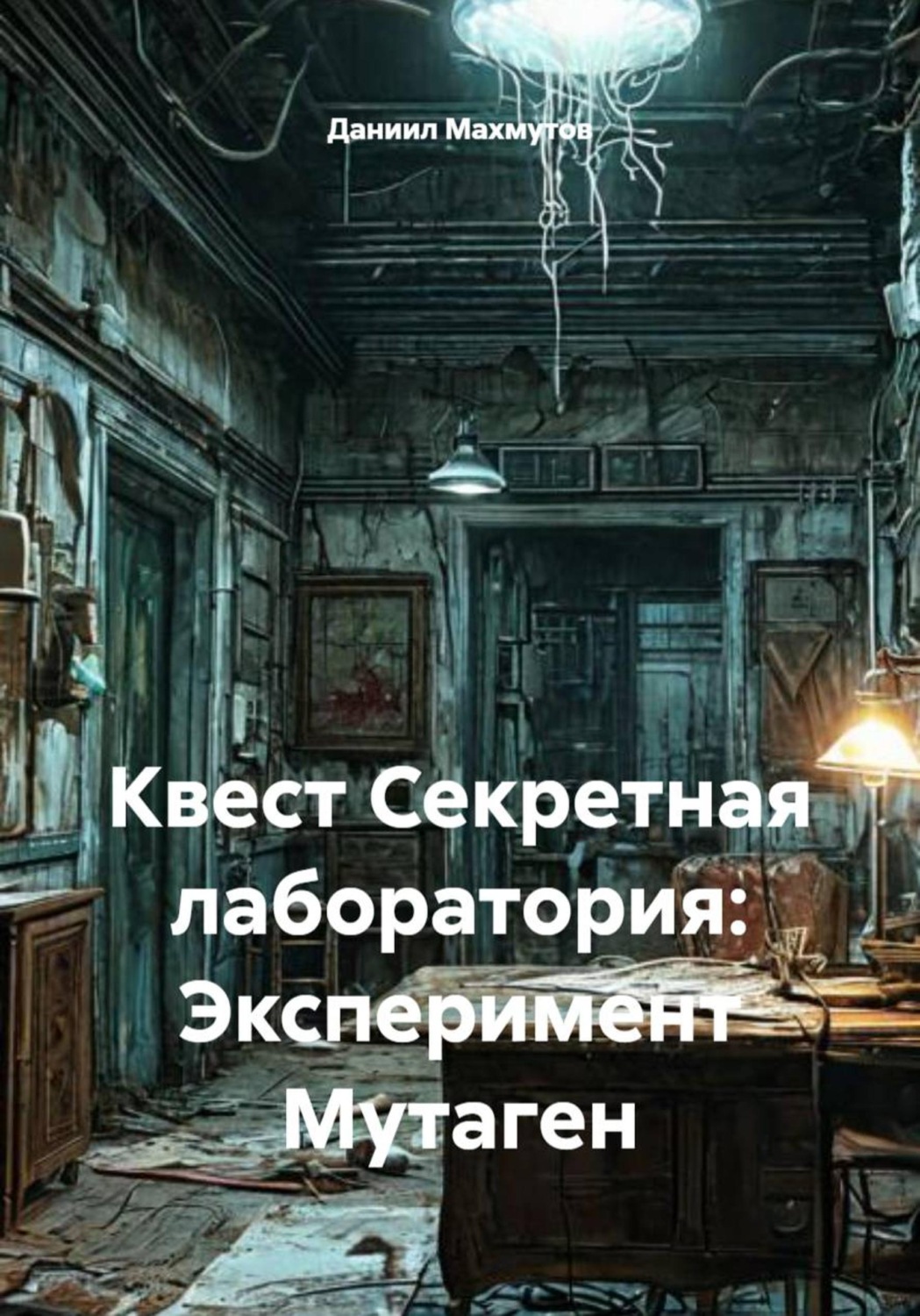 Обложка книги «Квест Секретная лаборатория: Эксперимент Мутаген»