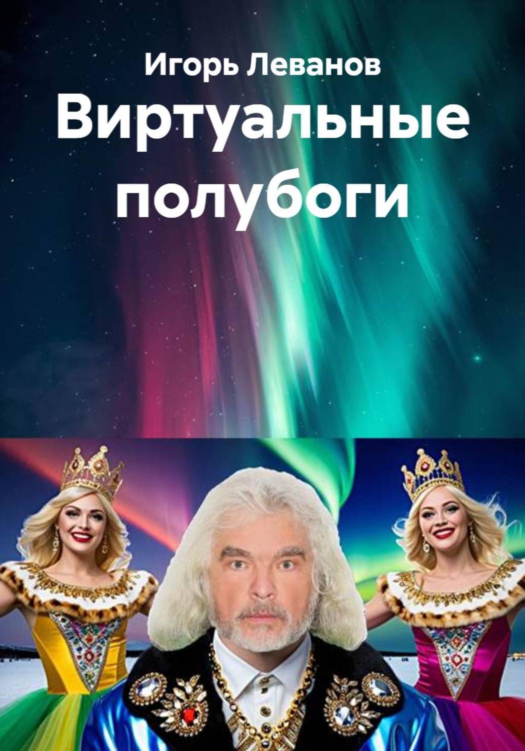 Обложка книги «Виртуальные полубоги»