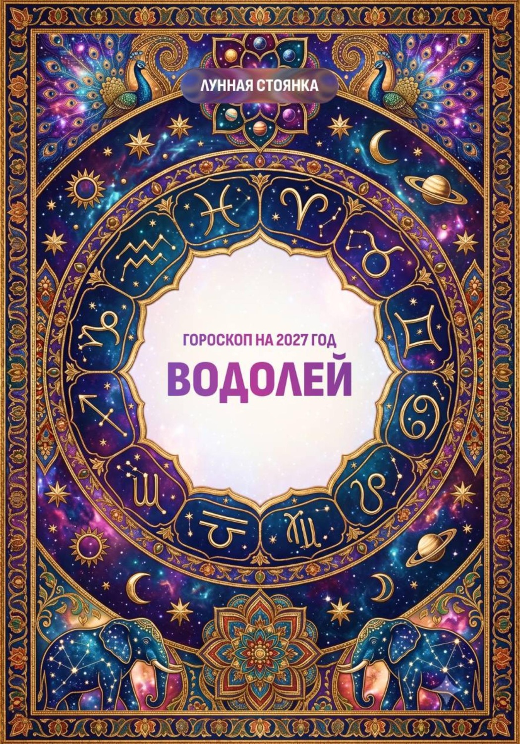 Обложка книги «Гороскоп на 2027 год: Водолей»
