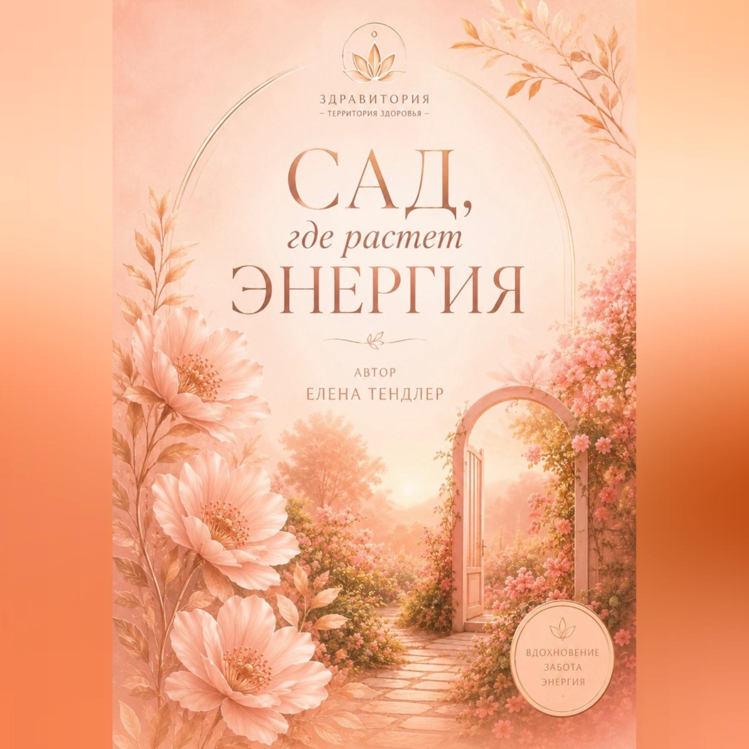 Обложка книги «Здравитория-территория Здоровья «Сад, где растет энергия»»