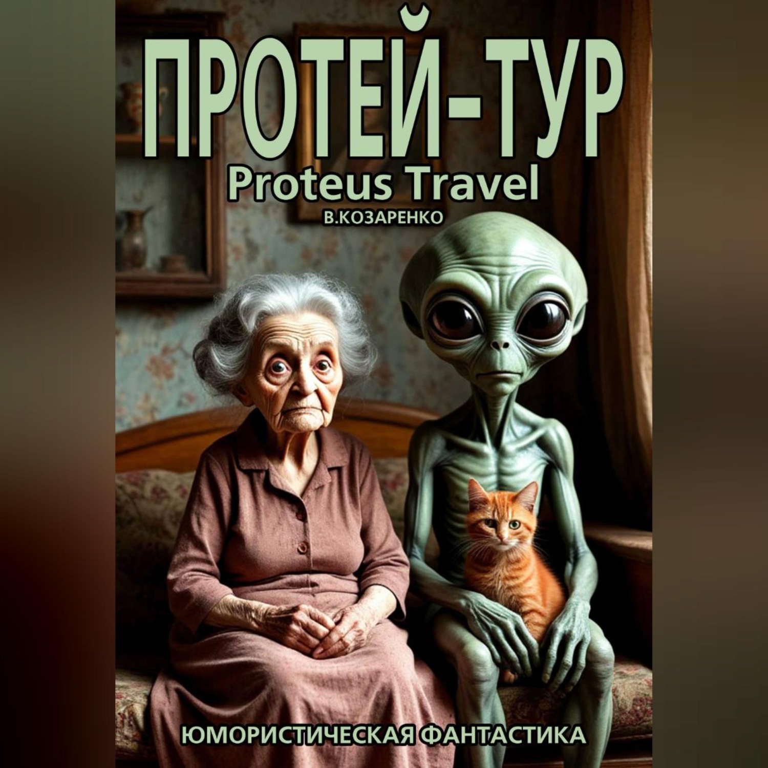 Обложка книги «Протей-тур»