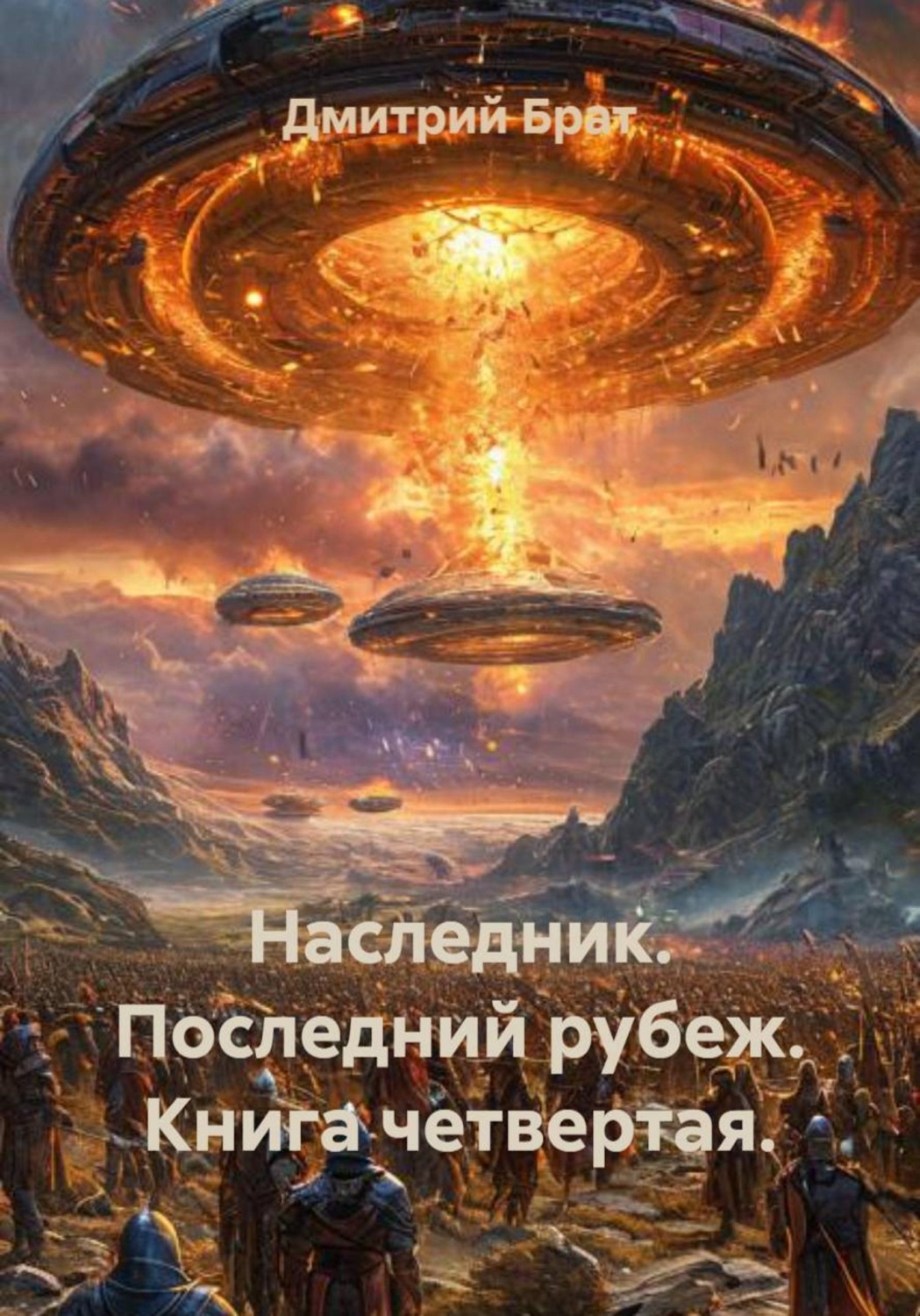 Обложка книги «Наследник. Последний рубеж. Книга четвертая»
