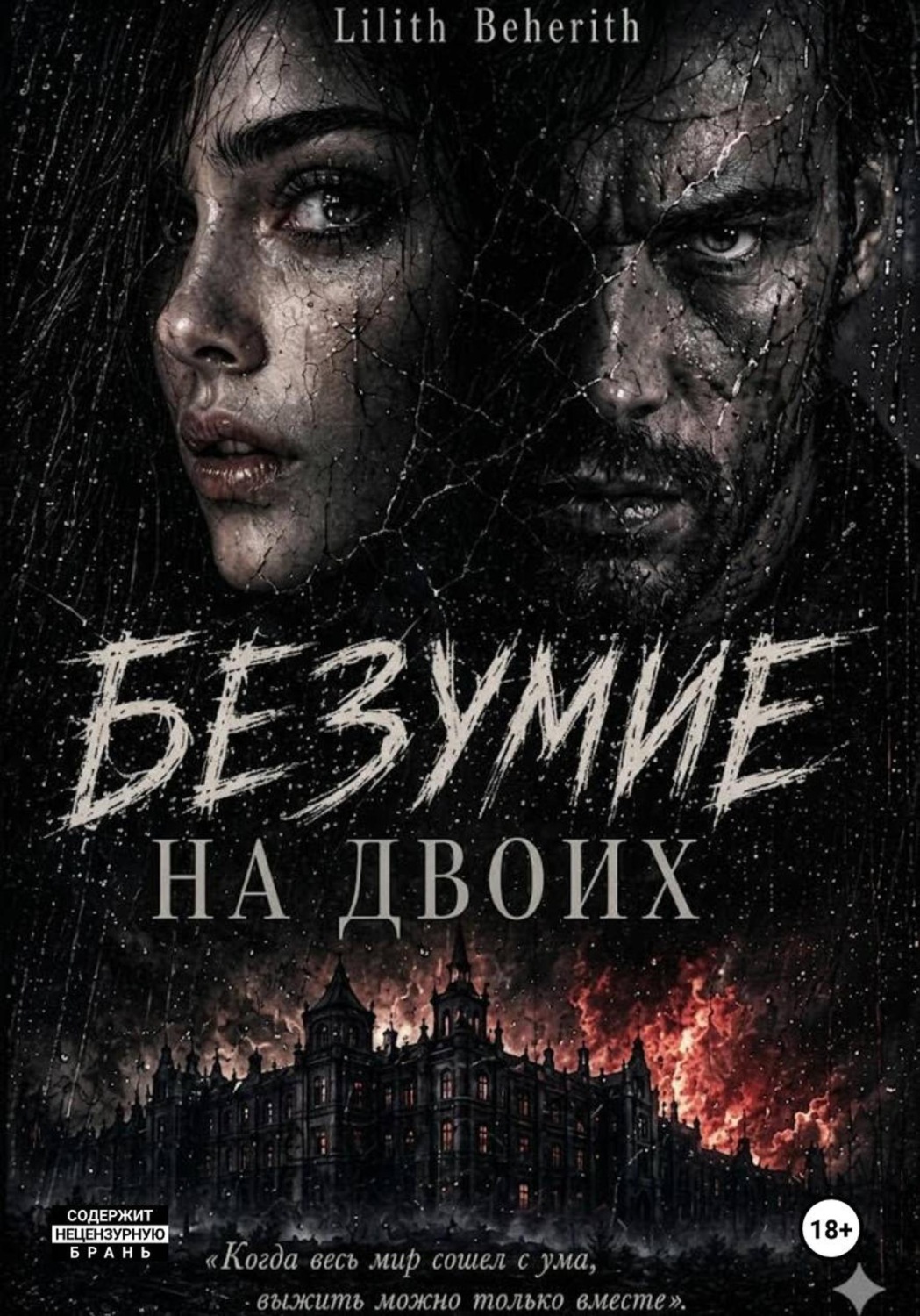 Обложка книги «Безумие на двоих»