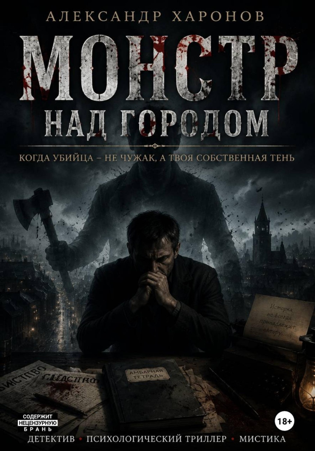 Обложка книги «Монстр над городом»