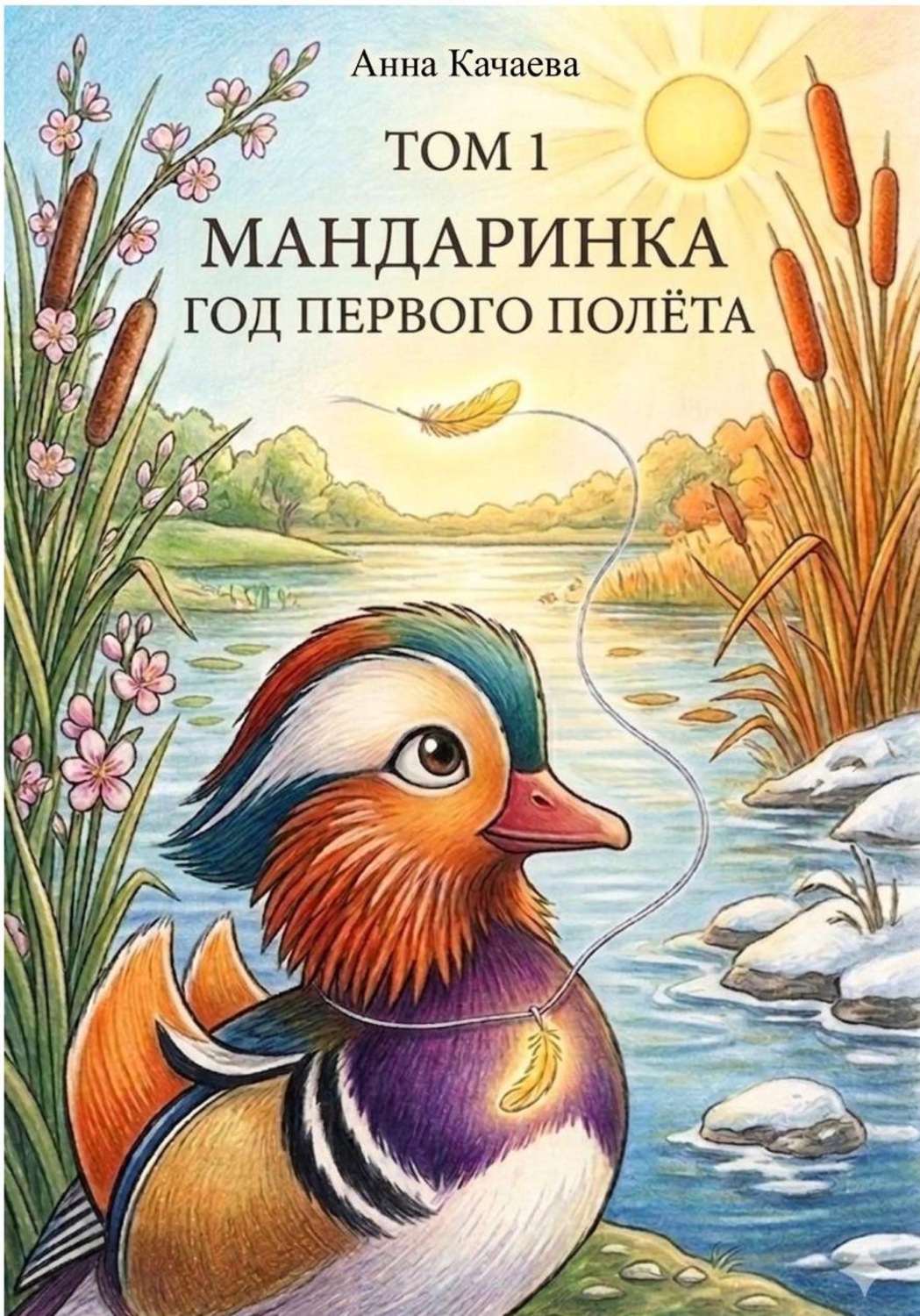 Обложка книги «Мандаринка. Год первого полёта. Том 1»