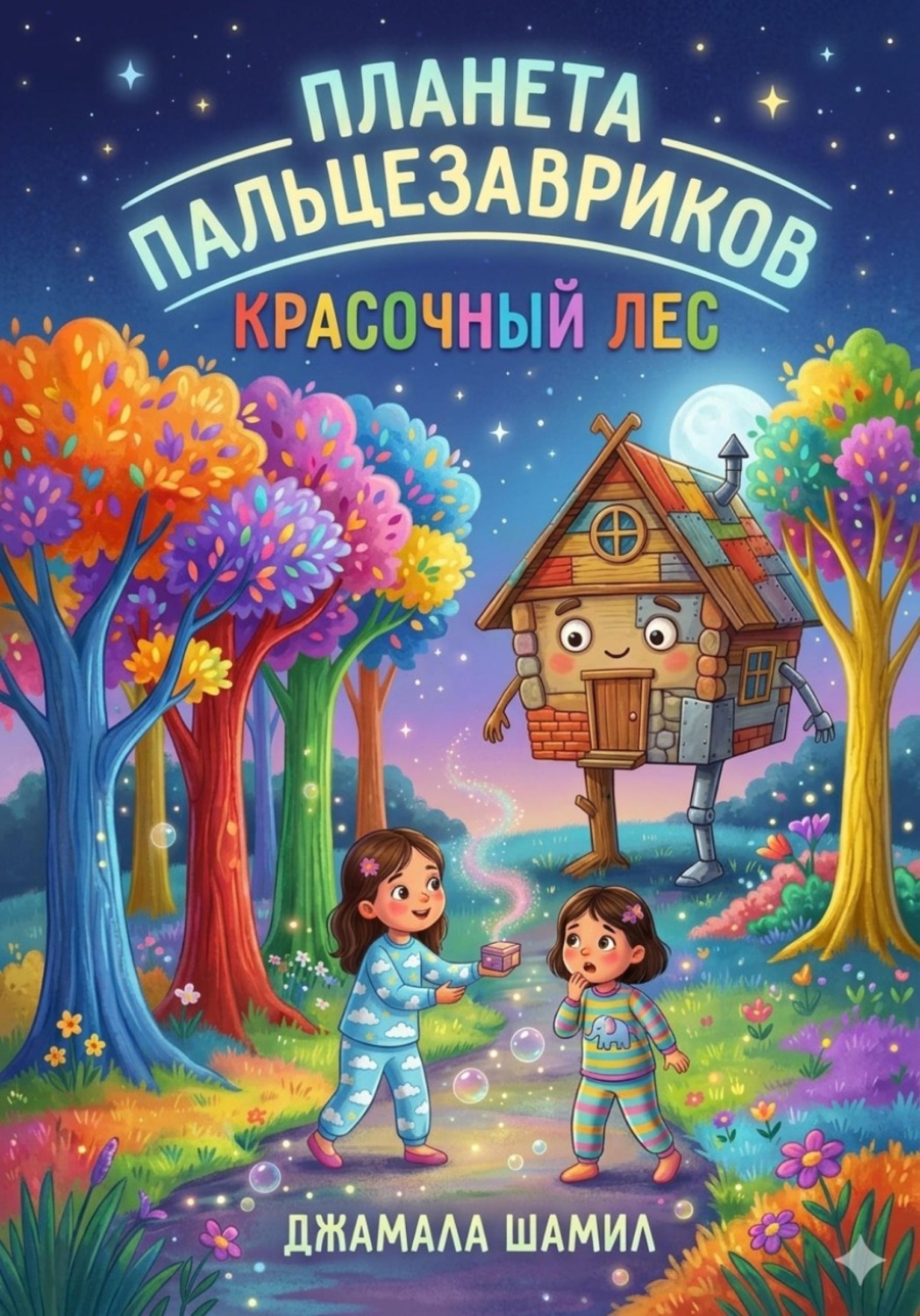 Обложка книги «ПЛАНЕТА ПАЛЬЦЕЗАВРИКОВ. Красочный Лес»