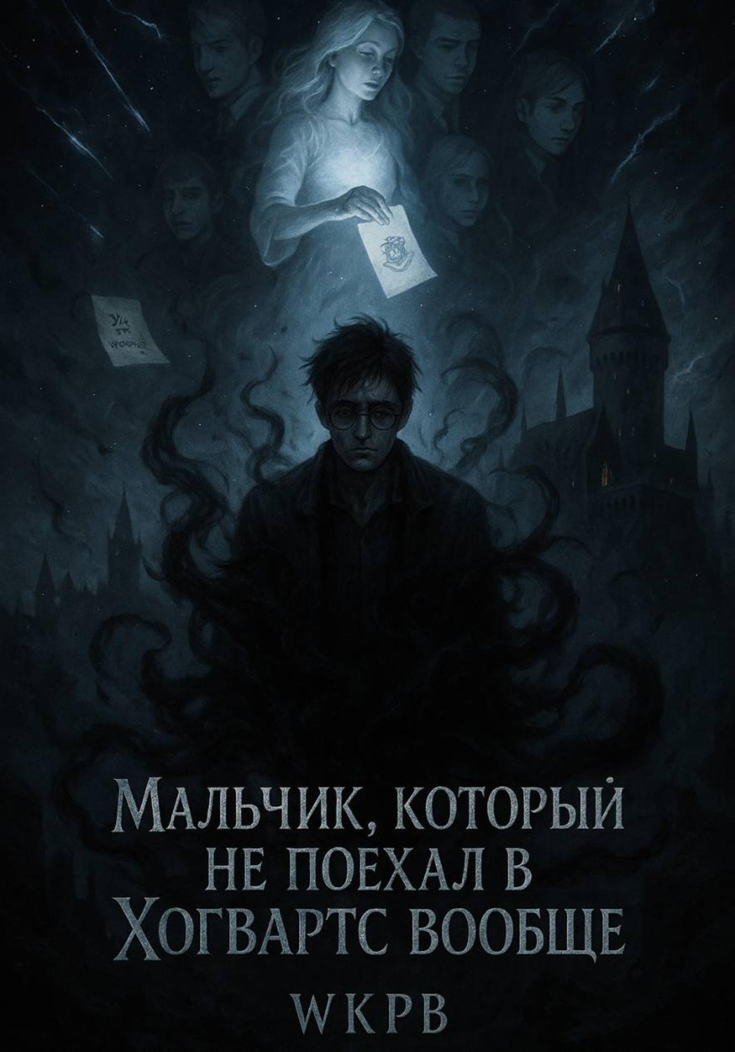 Обложка книги «Мальчик, который не поехал в Хогвартс вообще»