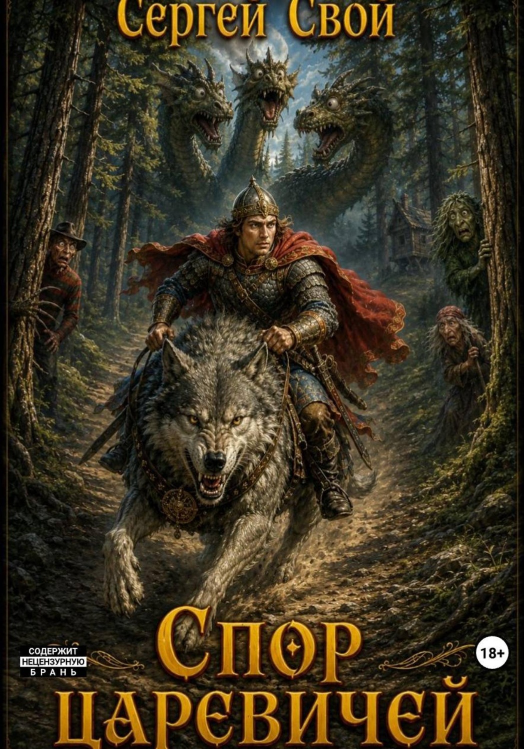 Обложка книги «Спор царевичей»