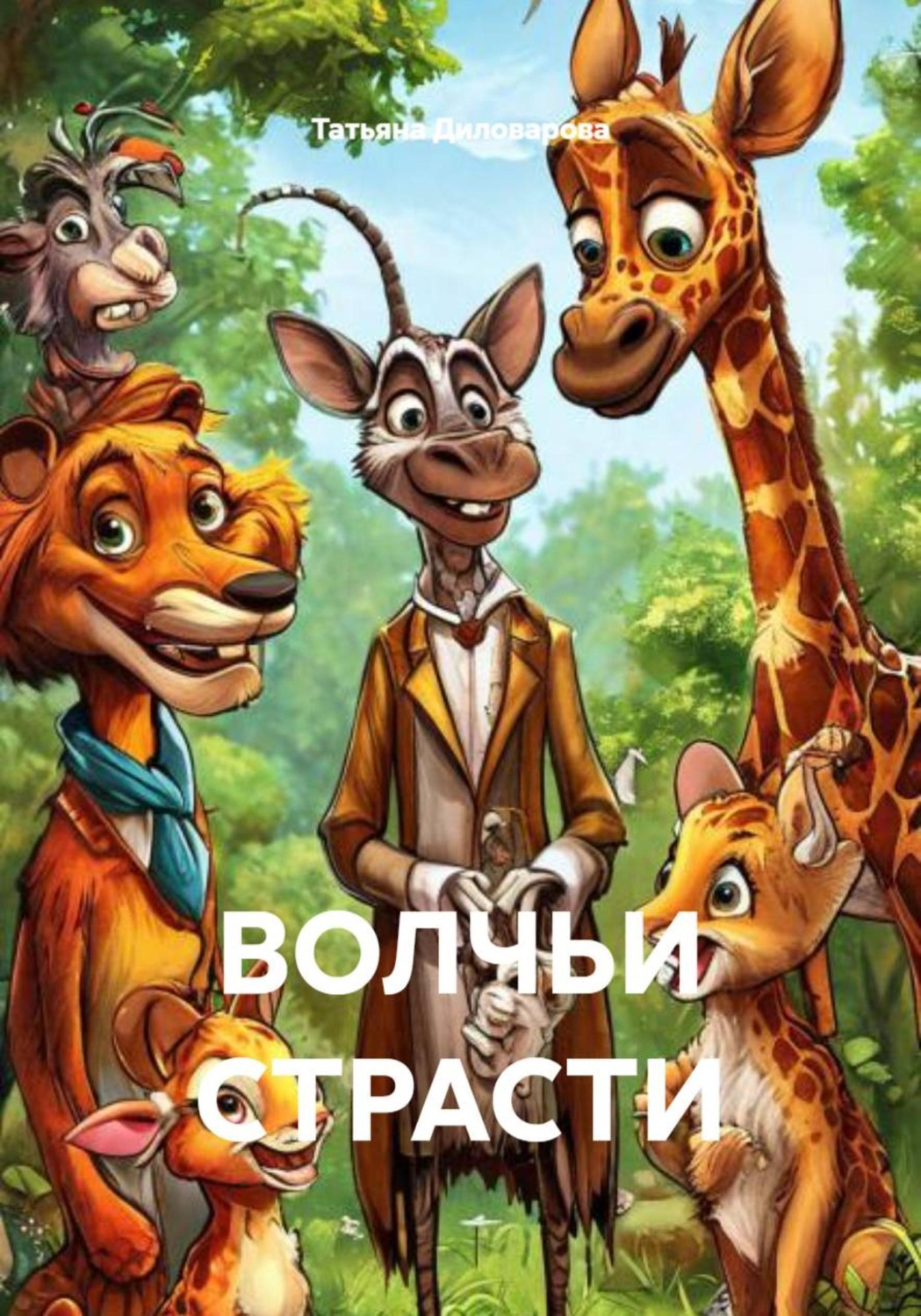 Обложка книги «ВОЛЧЬИ СТРАСТИ»