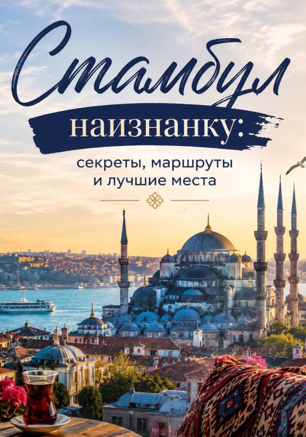 Обложка книги «Стамбул: краткий путеводитель. Маршруты на 3 и 7 дней, кафе, отели, шоппинг, лайфхаки»